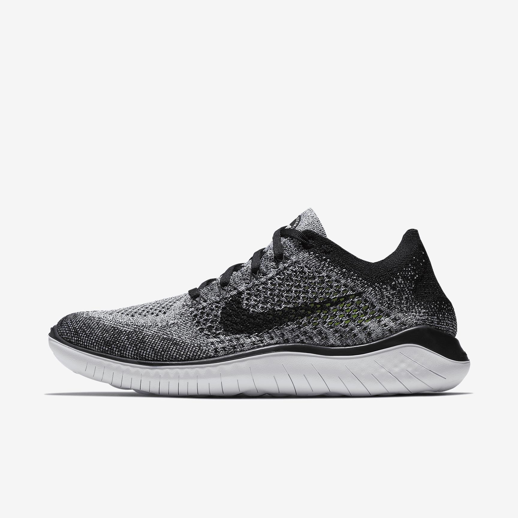 Nike Free Run Flyknit 2018 Men's Road Running Shoes Product Image