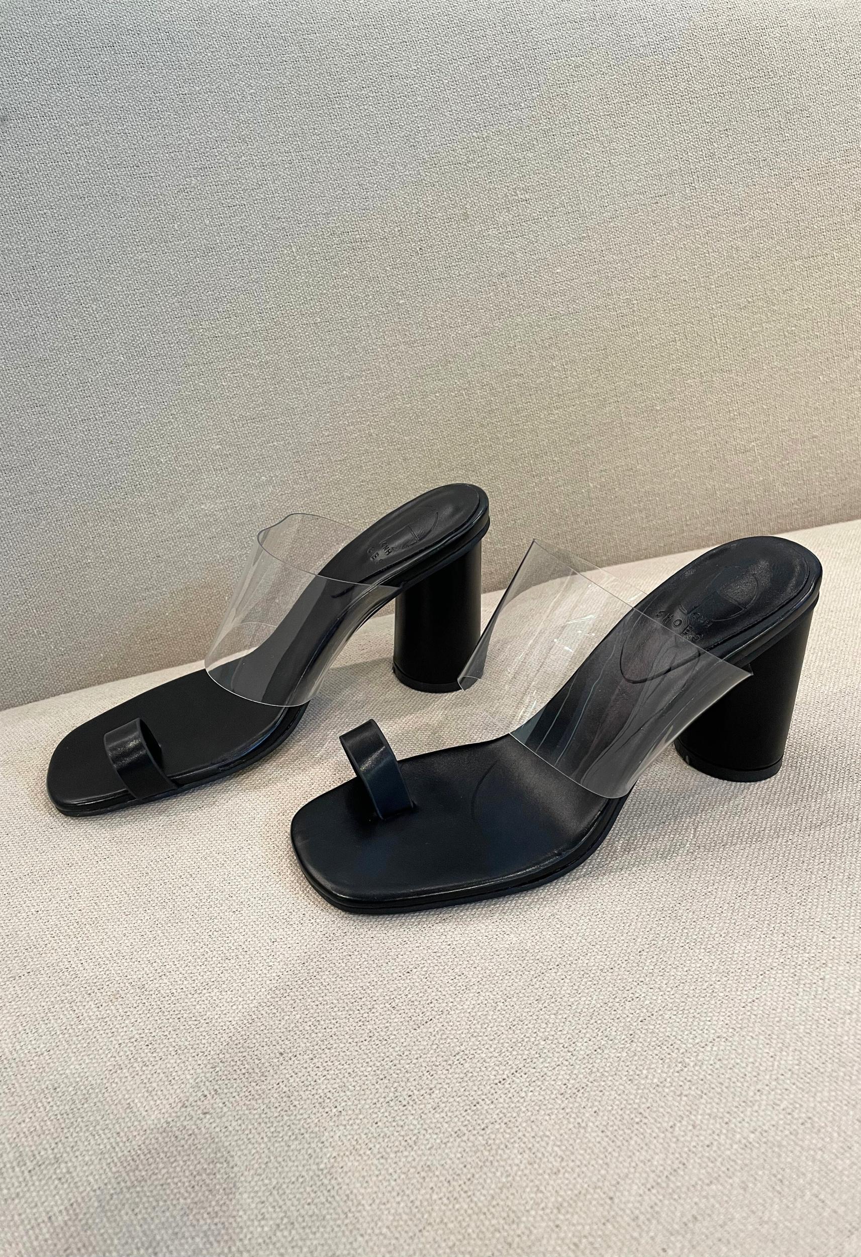 Lena Heels in Black Product Image