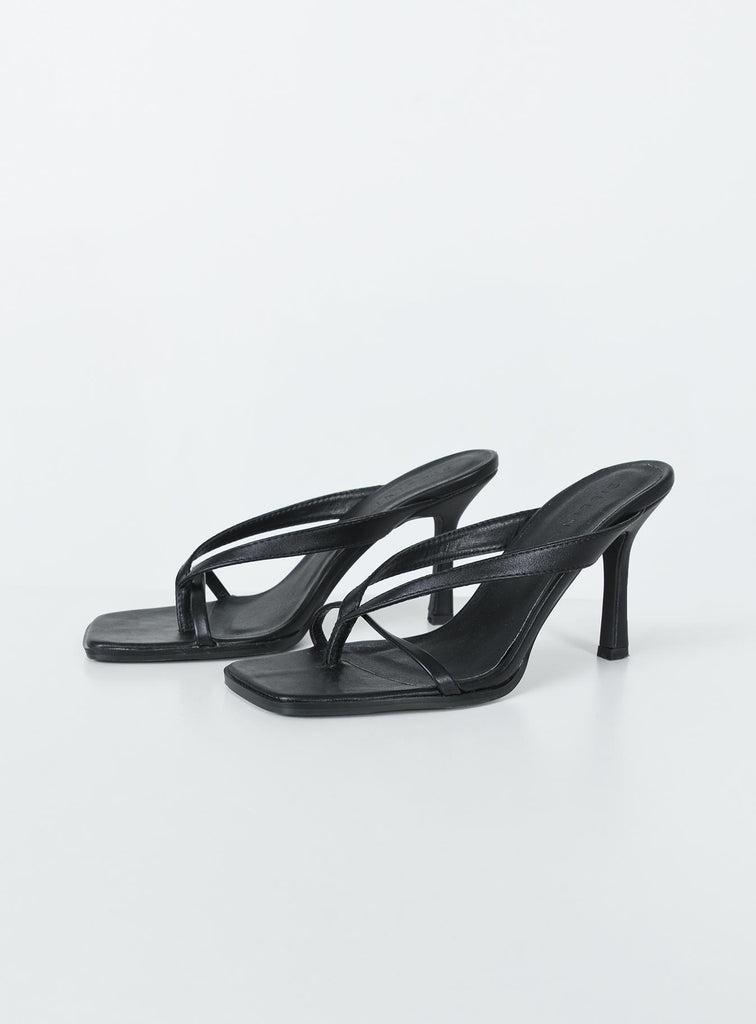 Billini Samba Heels Black Product Image