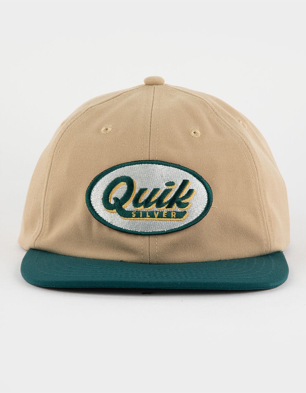 QUIKSILVER Field Posture Snapback Hat - KHAKI Product Image