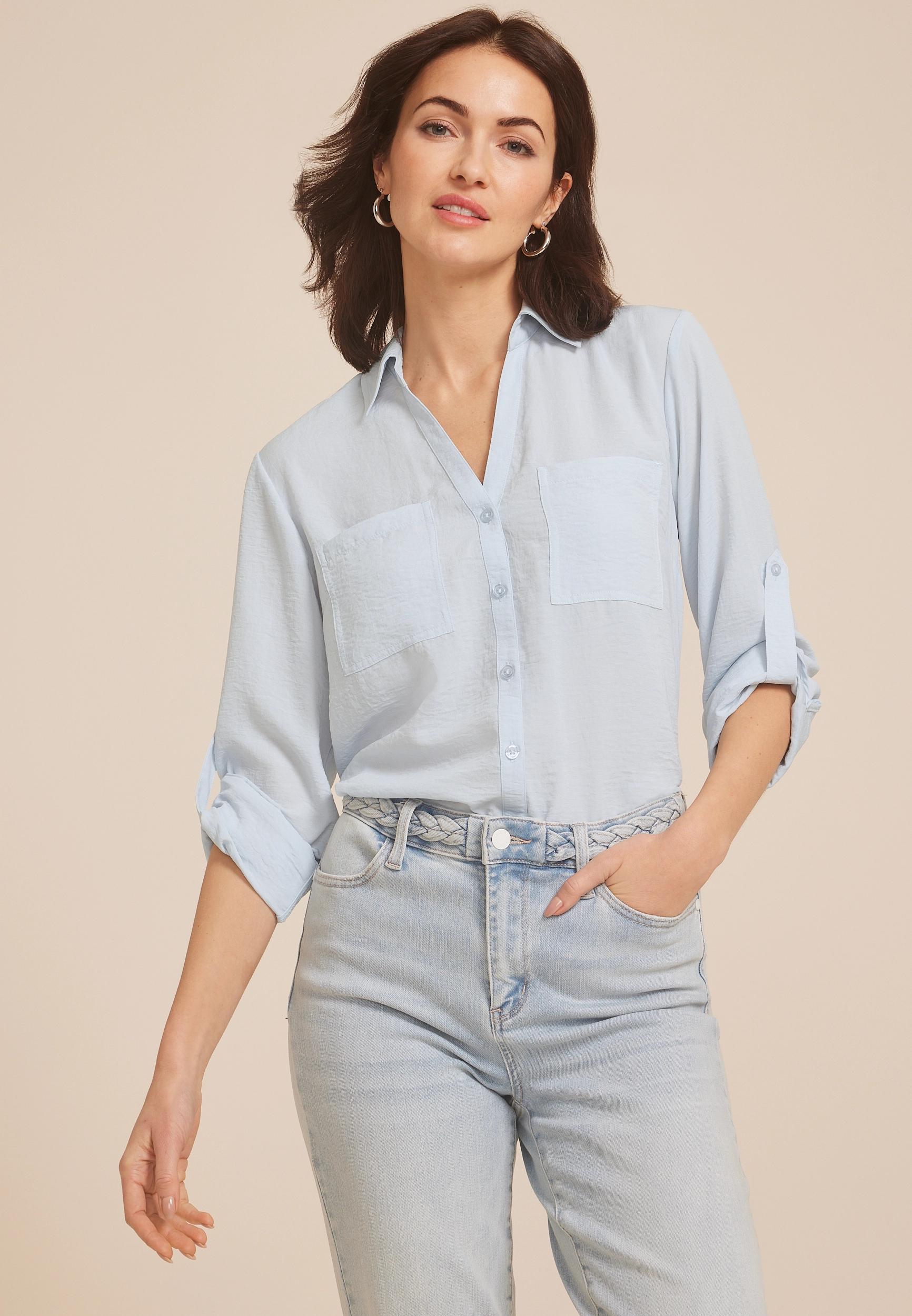 Winona Button Down Blouse Product Image