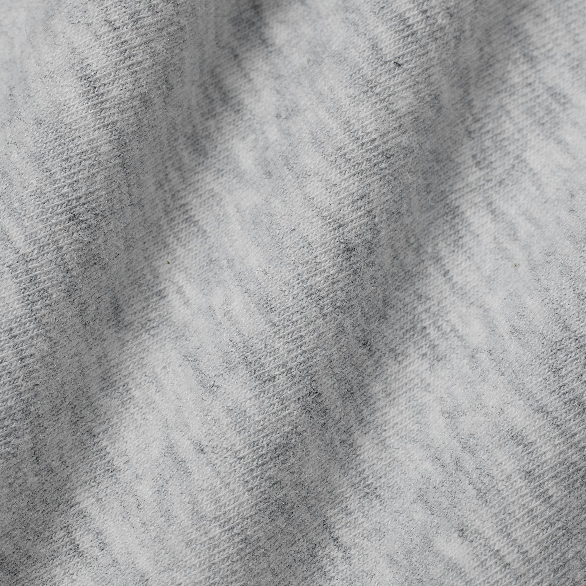 COTTON JERSEY LOW RISE CROP PANT | LIGHT HEATHER GREY Product Image