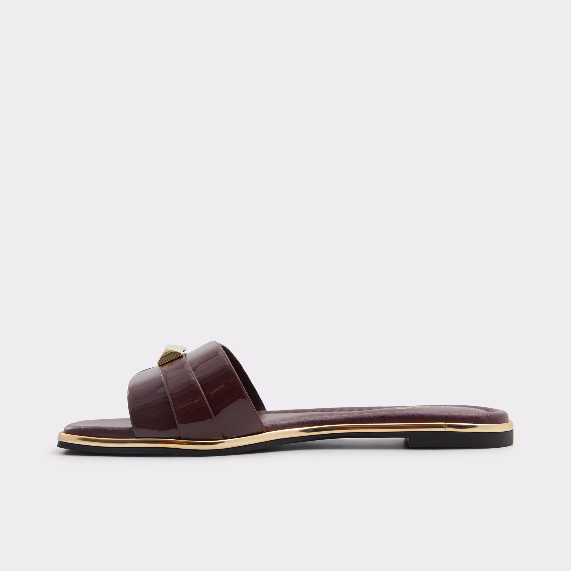 Darine Bordo Women's Flat Sandals | ALDO US Product Image