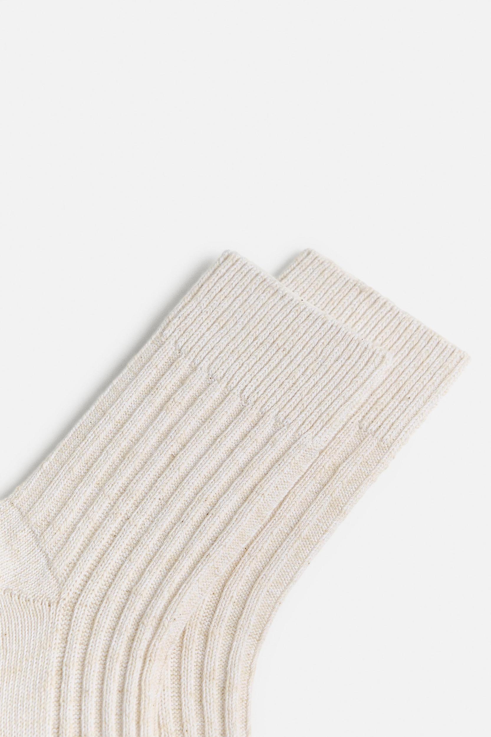 RIBBED SHORT SOCKS Product Image