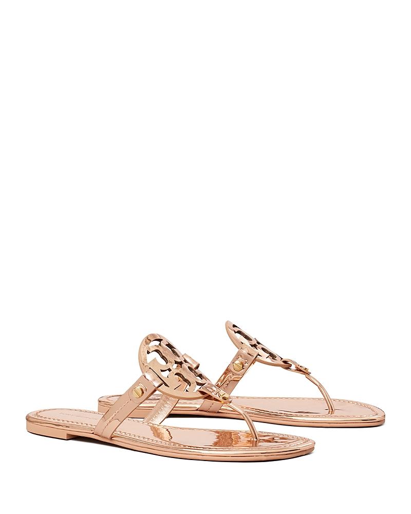 Womens Miller Patent Leather Thong Sandals Product Image