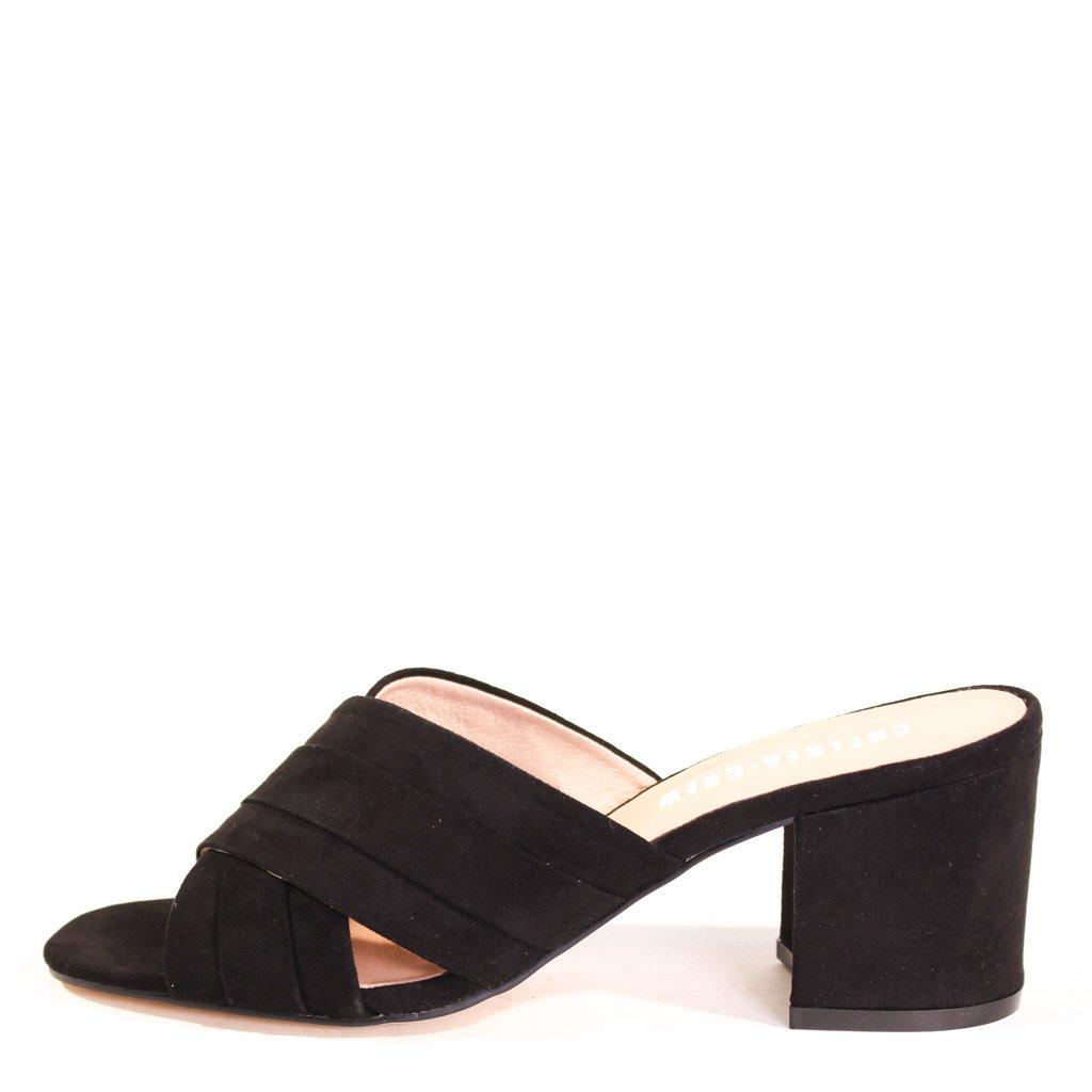 Monica Suede Mules Product Image