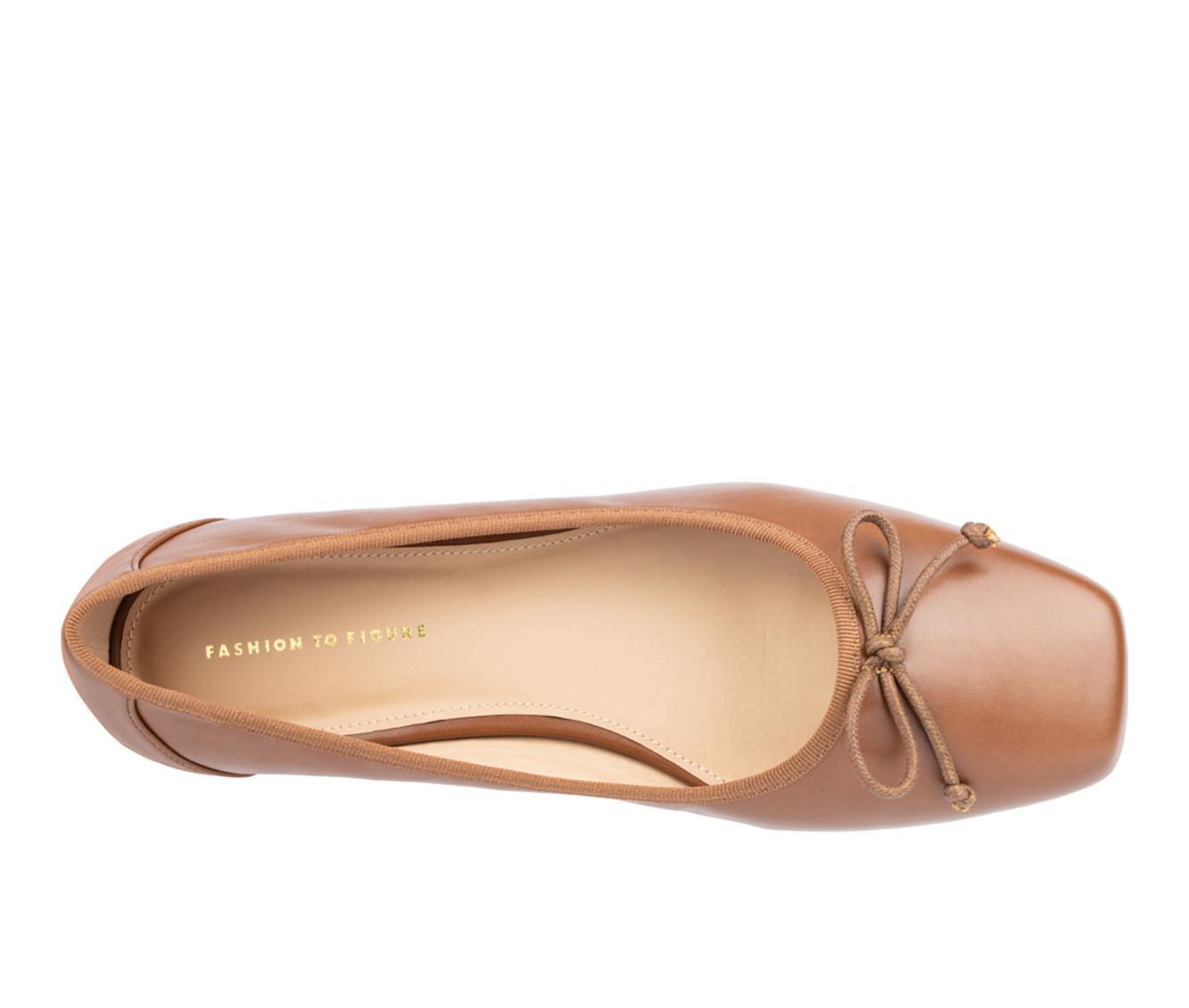 Women's Fashion to Figure Fawn Ballet Wide Width Flats Product Image
