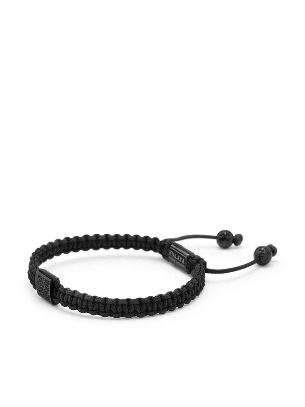 crystal-embellished drawstring bracelet Product Image