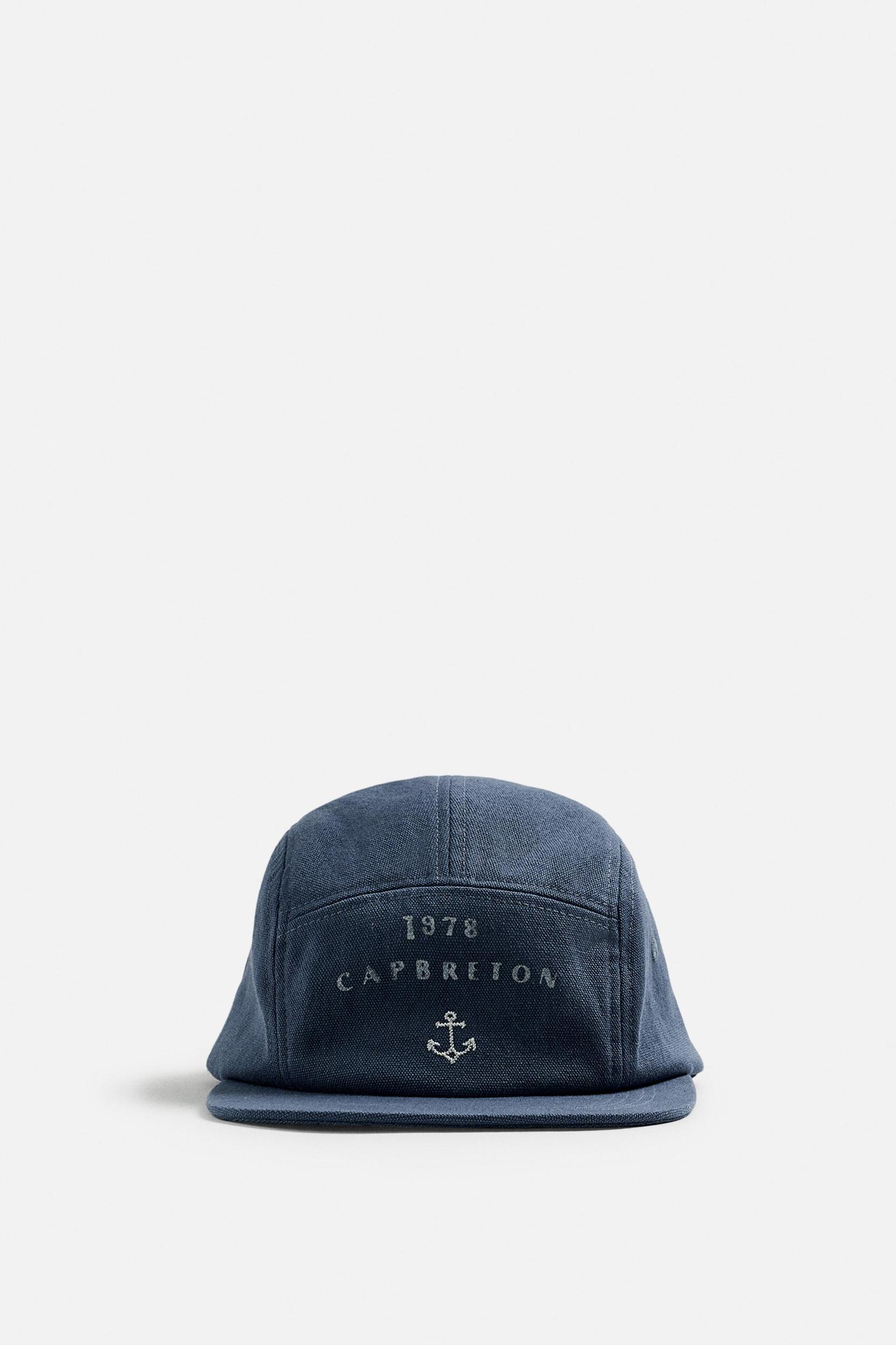 WASHED COMBINATION PRINT CAP Product Image