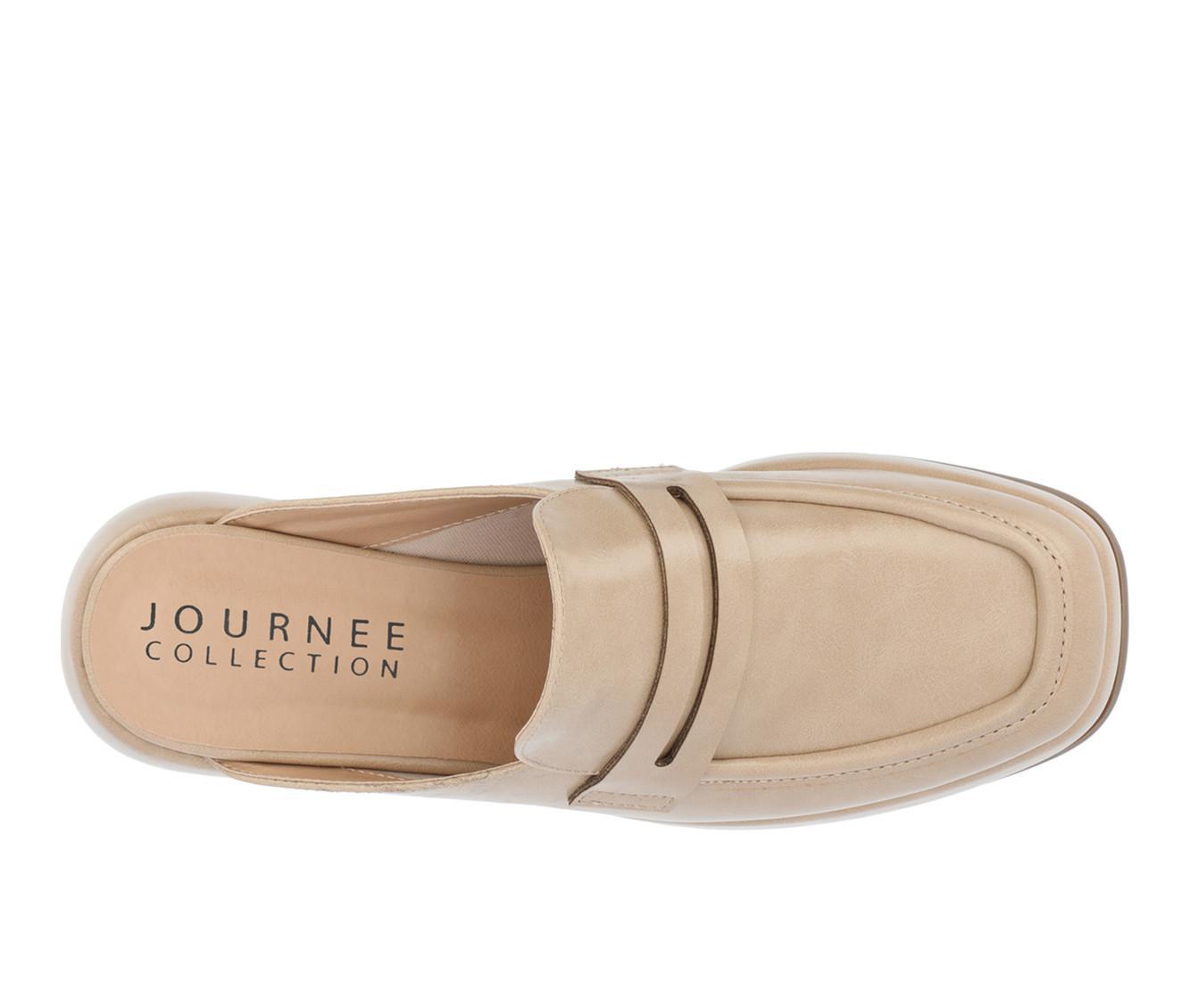 Women's Journee Collection Antonina Platform Loafer Mules Product Image