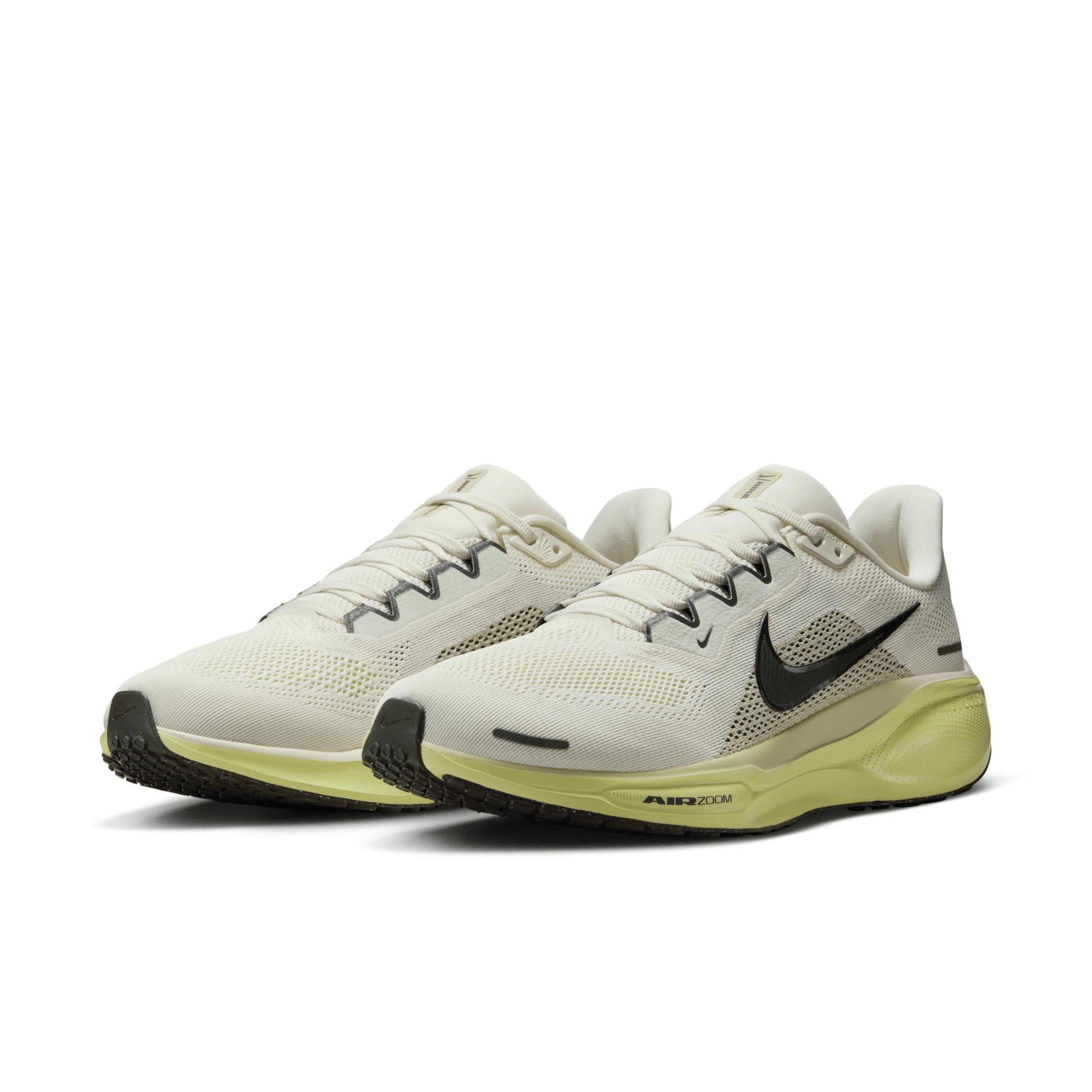 Nike Mens Nike Air Zoom Pegasus 41 - Mens Running Shoes Sequoia/Limelight/Pale Ivory Product Image