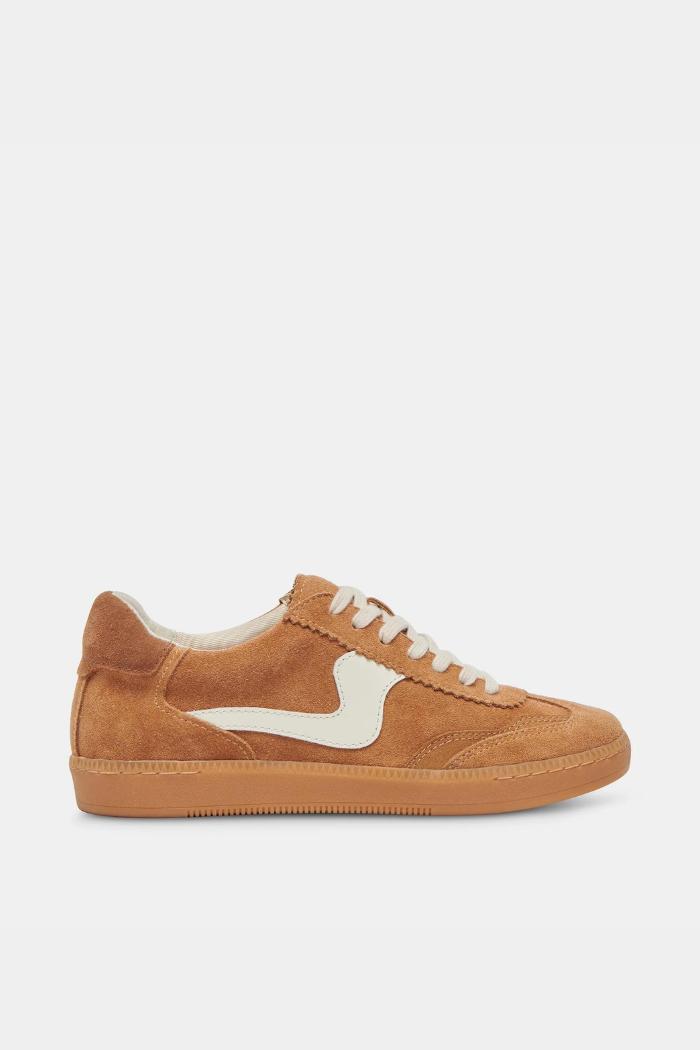 Notice Sneakers - Brown Suede Product Image