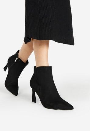 JustFab Margaux Platform Loafer Pump Womens Black/ White Size 8.5 Product Image