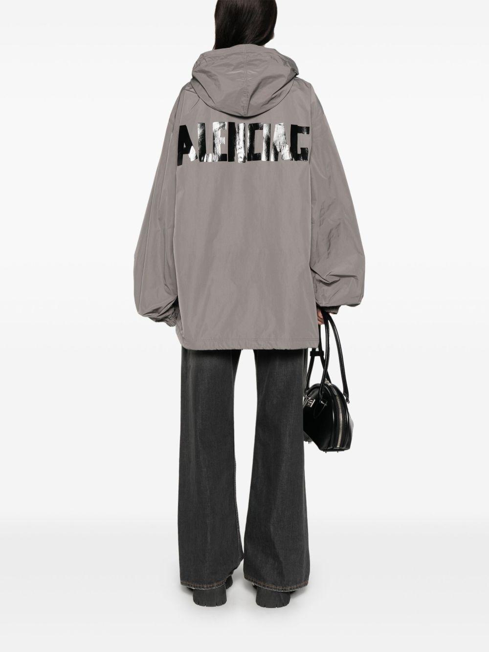 logo-print jacket Product Image