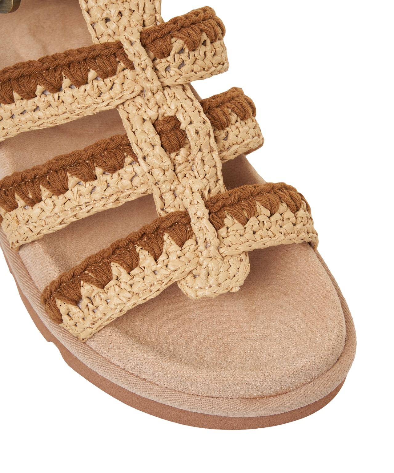 Raffia Sandals Product Image