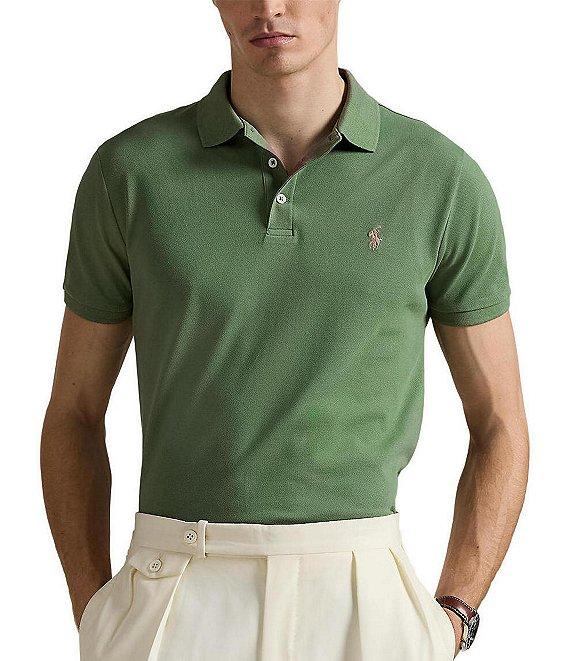 Polo Ralph Lauren Custom Slim Fit Stretch Mesh Short Sleeve Polo Shirt Product Image