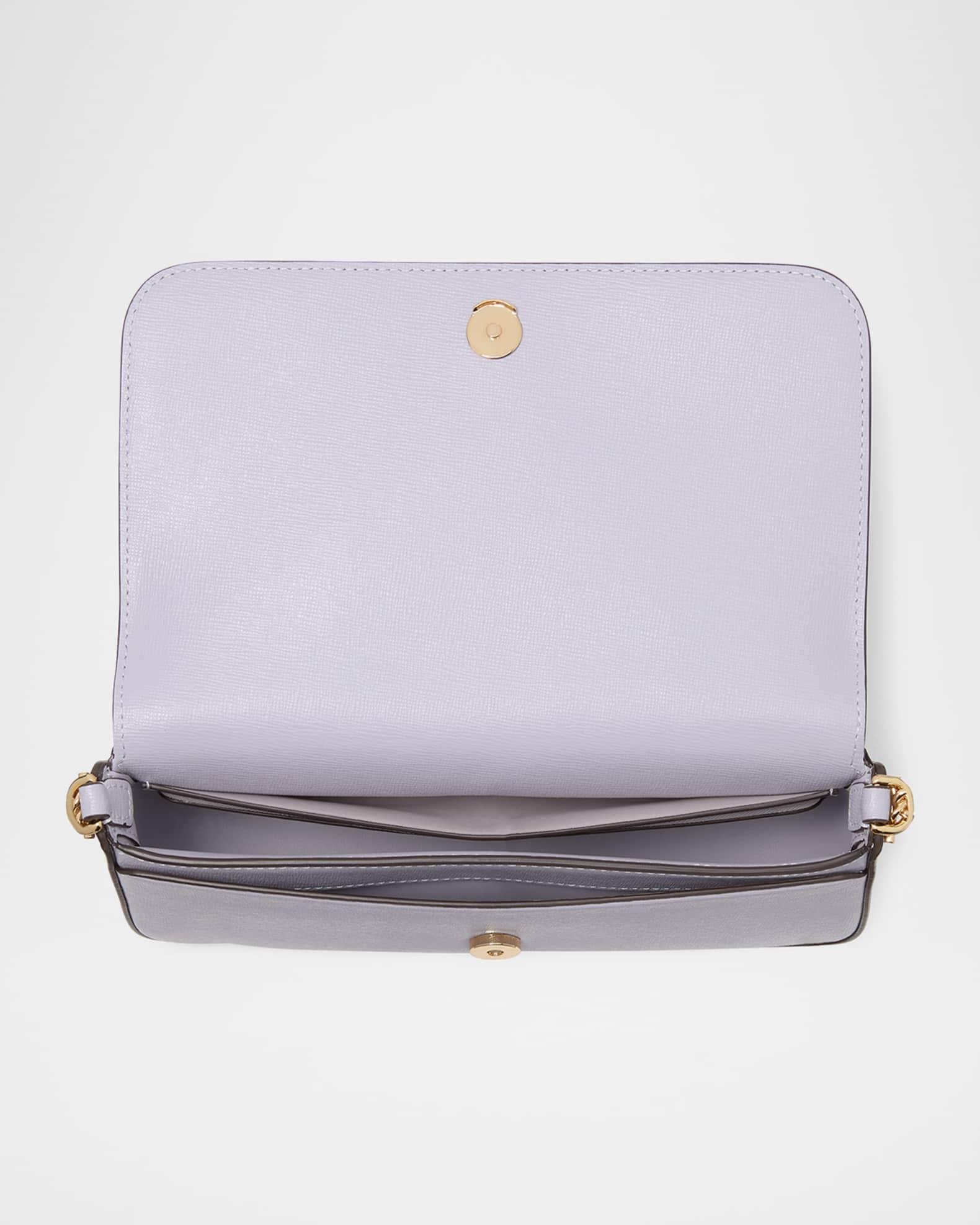 serena flap leather chain wallet  Product Image