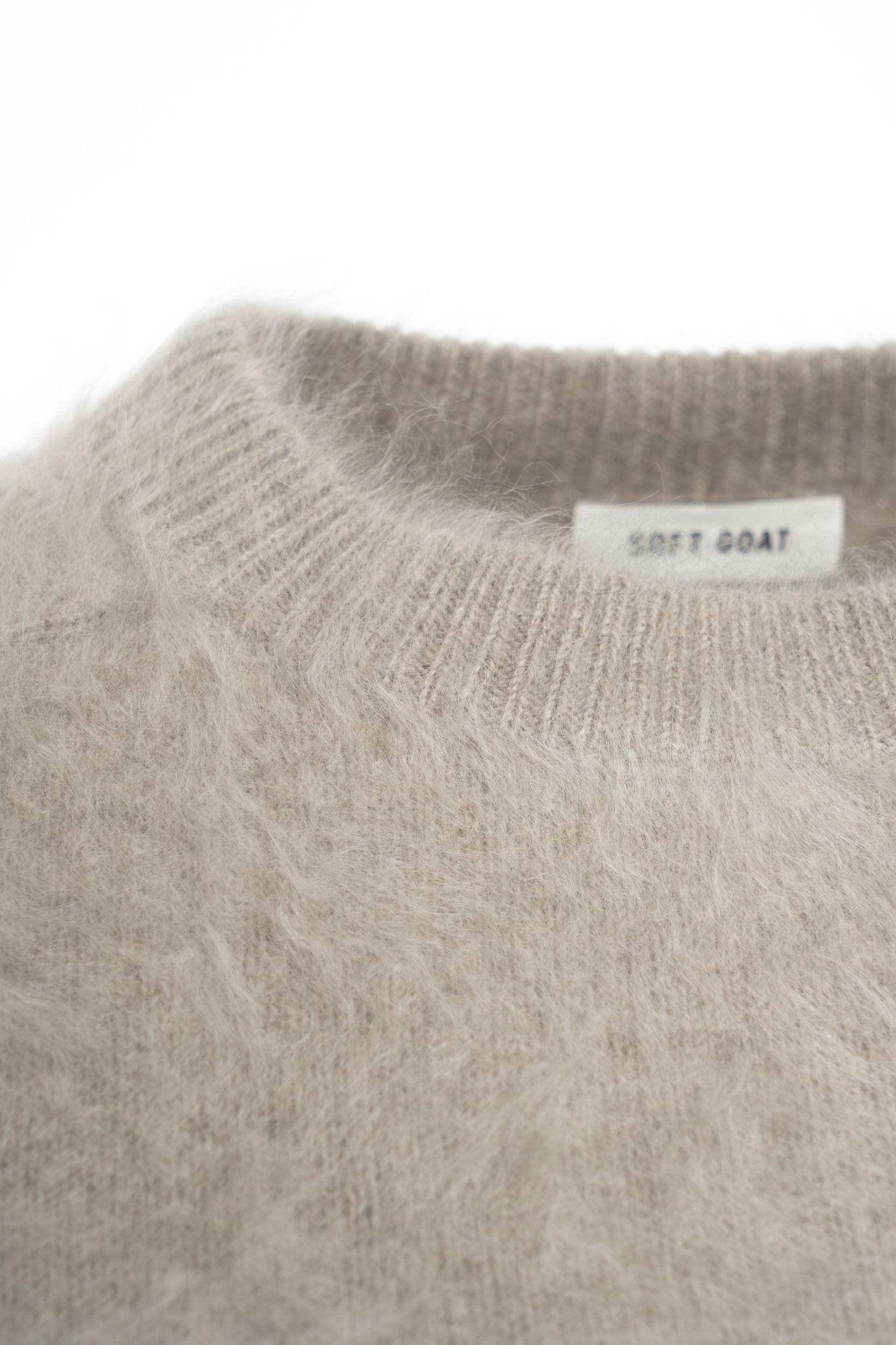 Brushed cashmere sweater Product Image