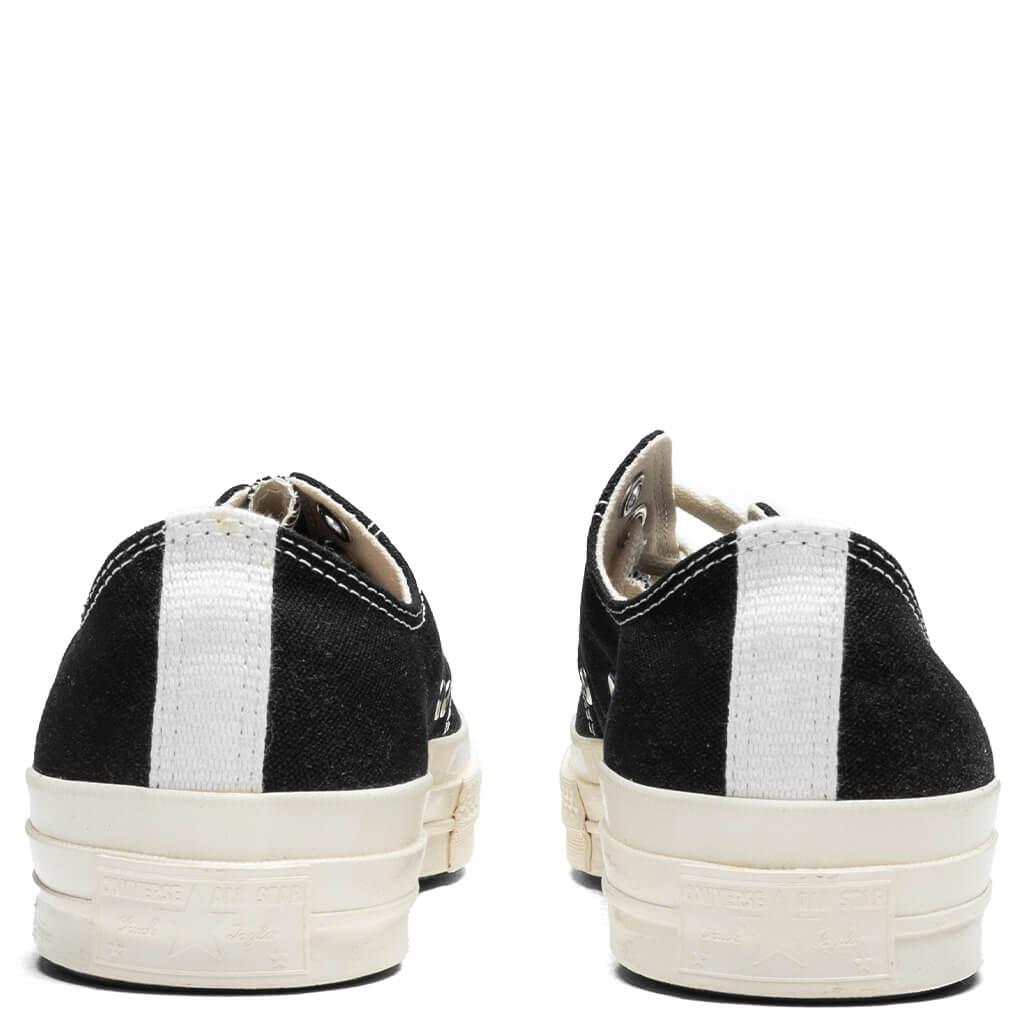 Converse x Comme Des Garcons PLAY All Star Chuck '70 Ox Small Red Heart - Black Male Product Image