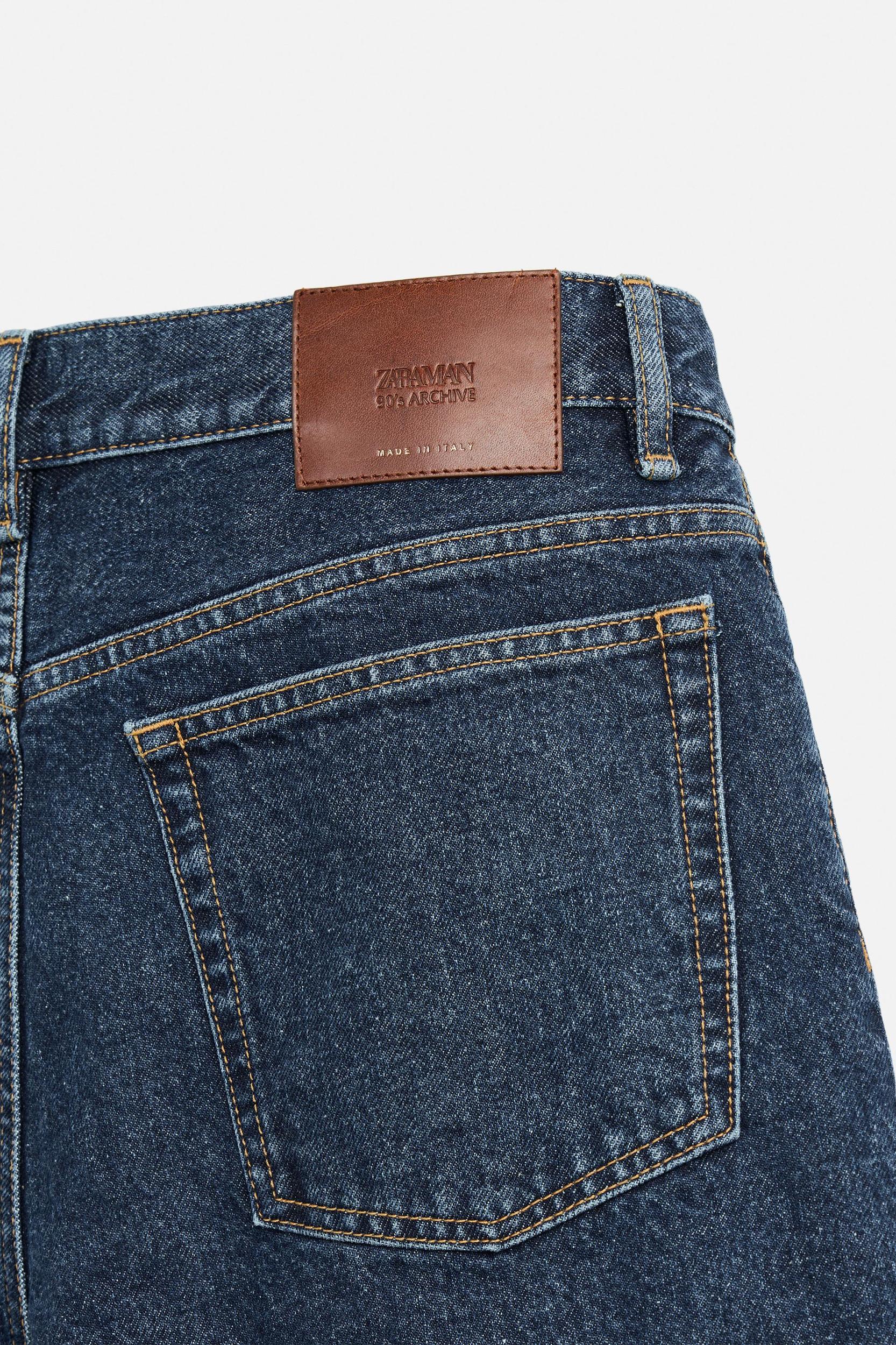 LIMITED EDITION STRAIGHT-FIT DENIM SHORTS Product Image