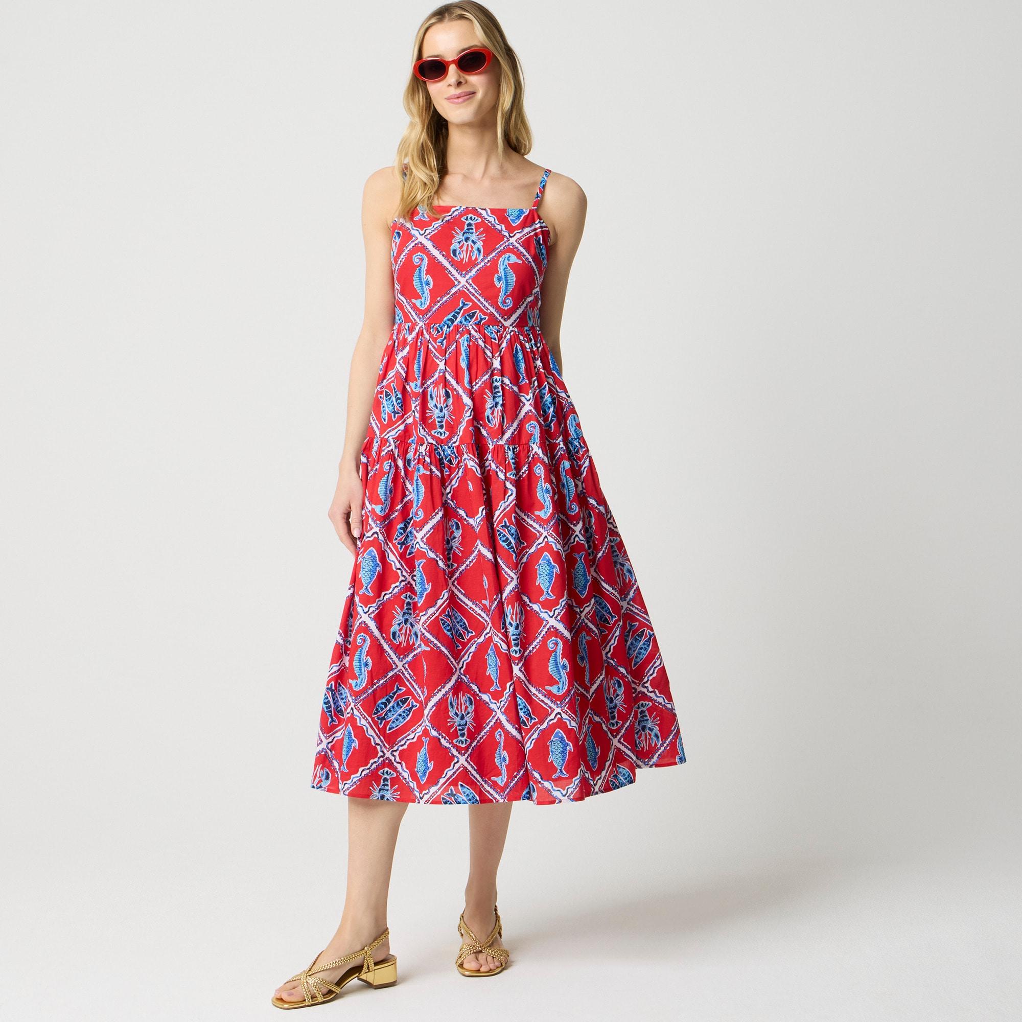 Strappy midi dress Product Image