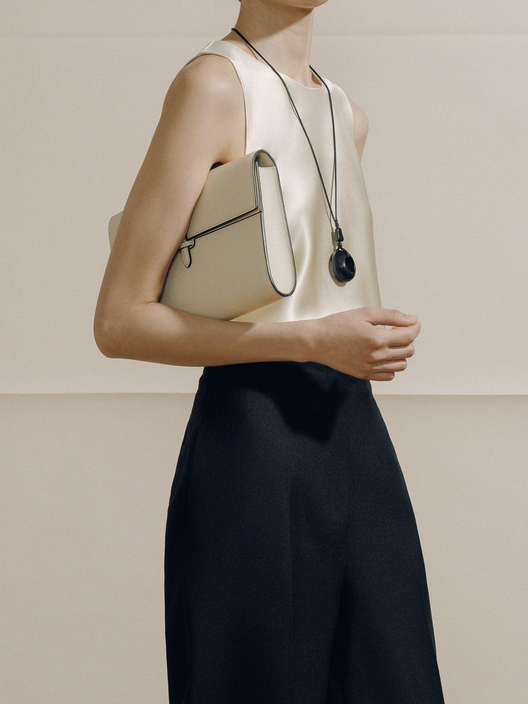 The Large Soft Clutch in Nappa Product Image