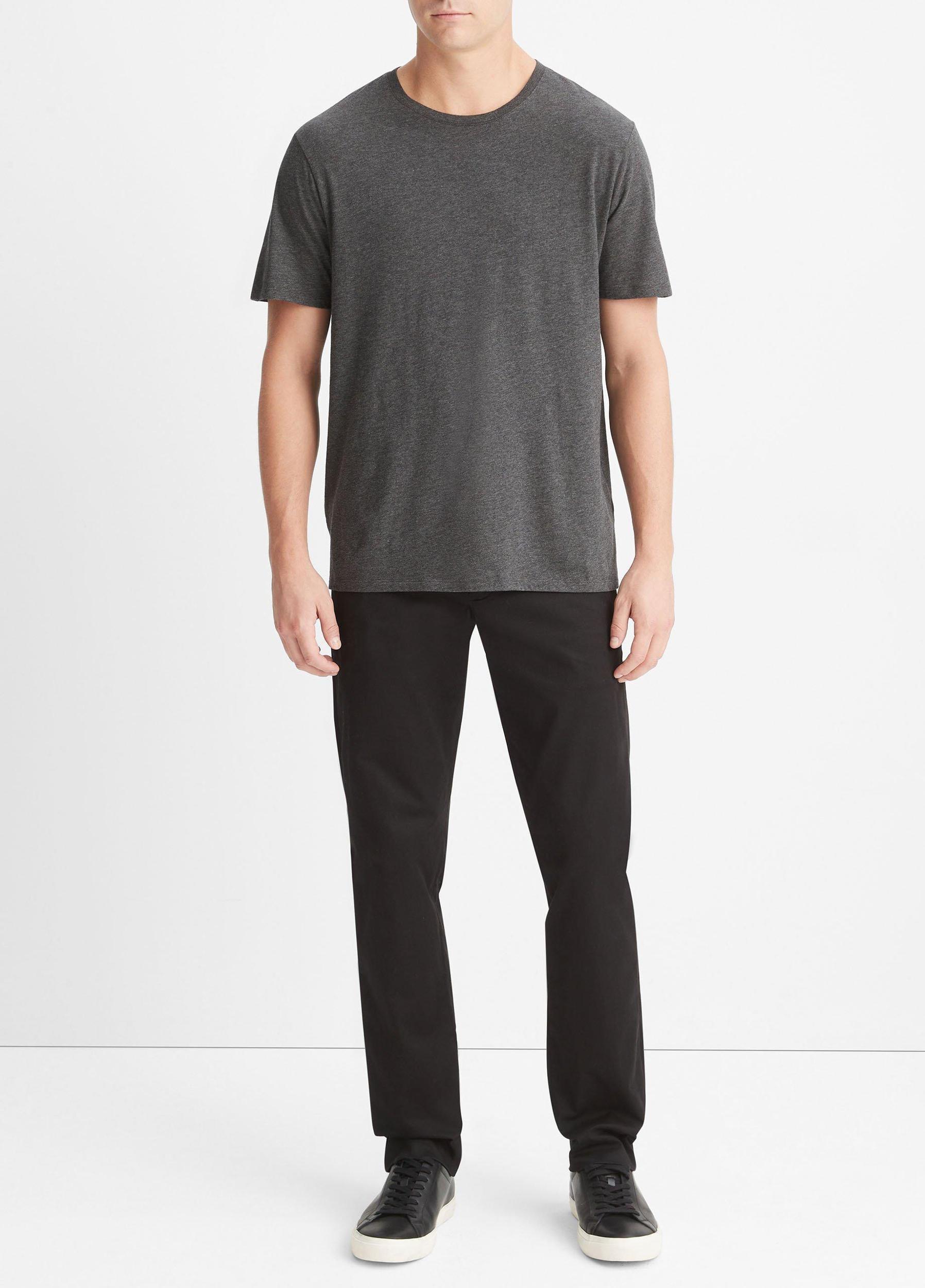 Mens Pima Cotton Crew Neck T-Shirt Vince Product Image