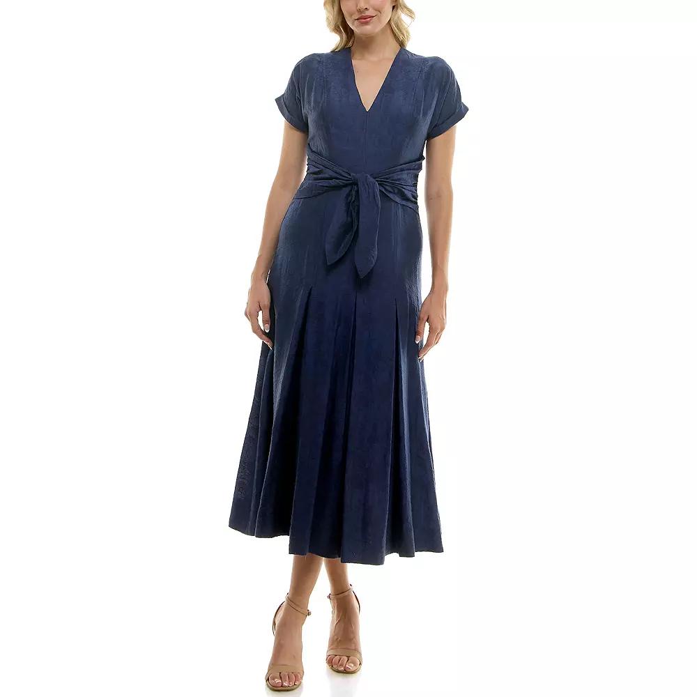 Women's Taylor Extended Shoulder Maxi Dress,  Product Image