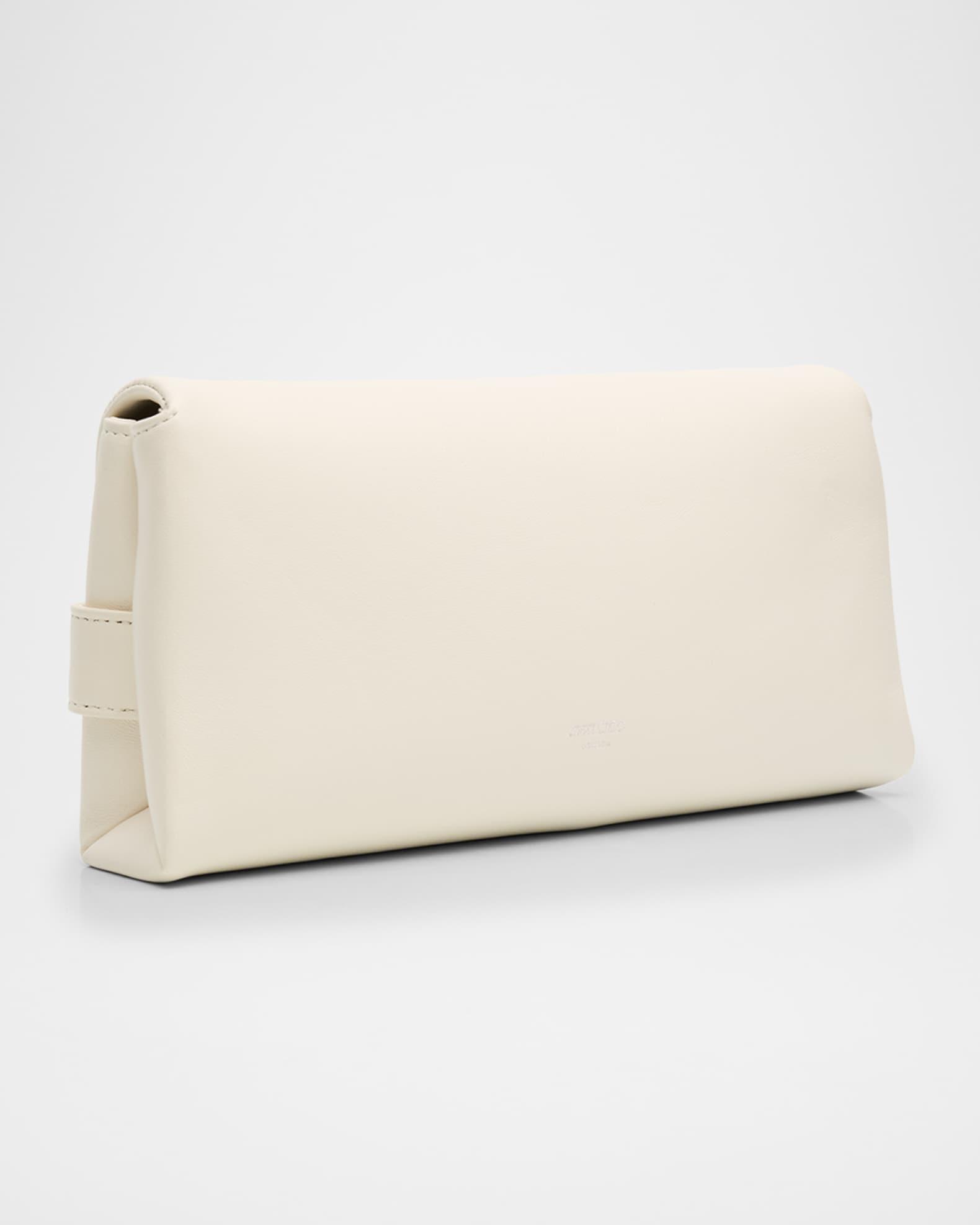 Kya Crystal-Embellished Leather Clutch Bag Product Image