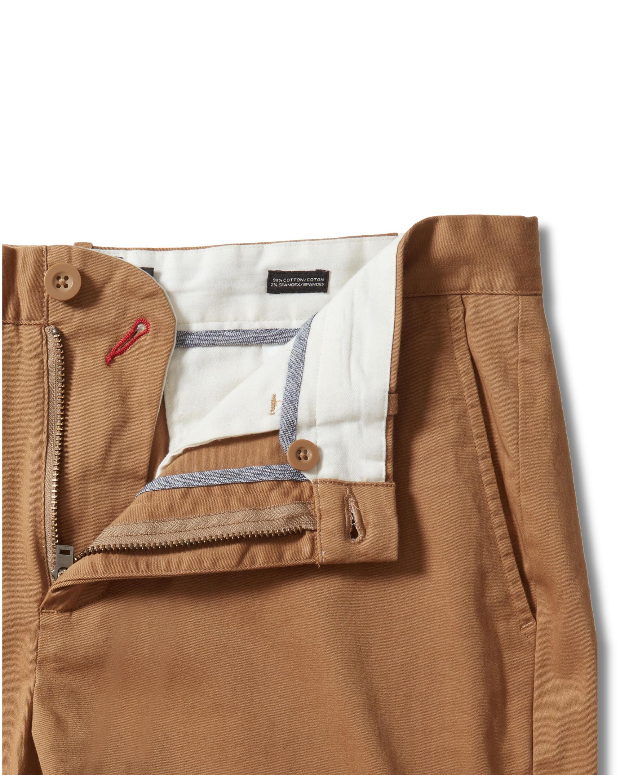 Jesse Stretch Chino Pants (Slim Fit) - British Tan Product Image