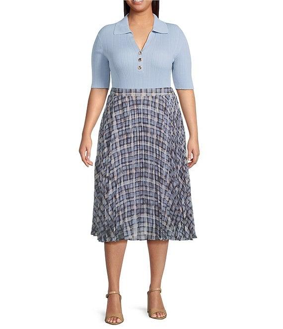 Lucy Paris Plus Size Callan Short Sleeve Sweater Product Image