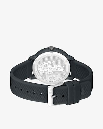 Lacoste.12.12 Move 3 Hands Watch Black Silicone Product Image
