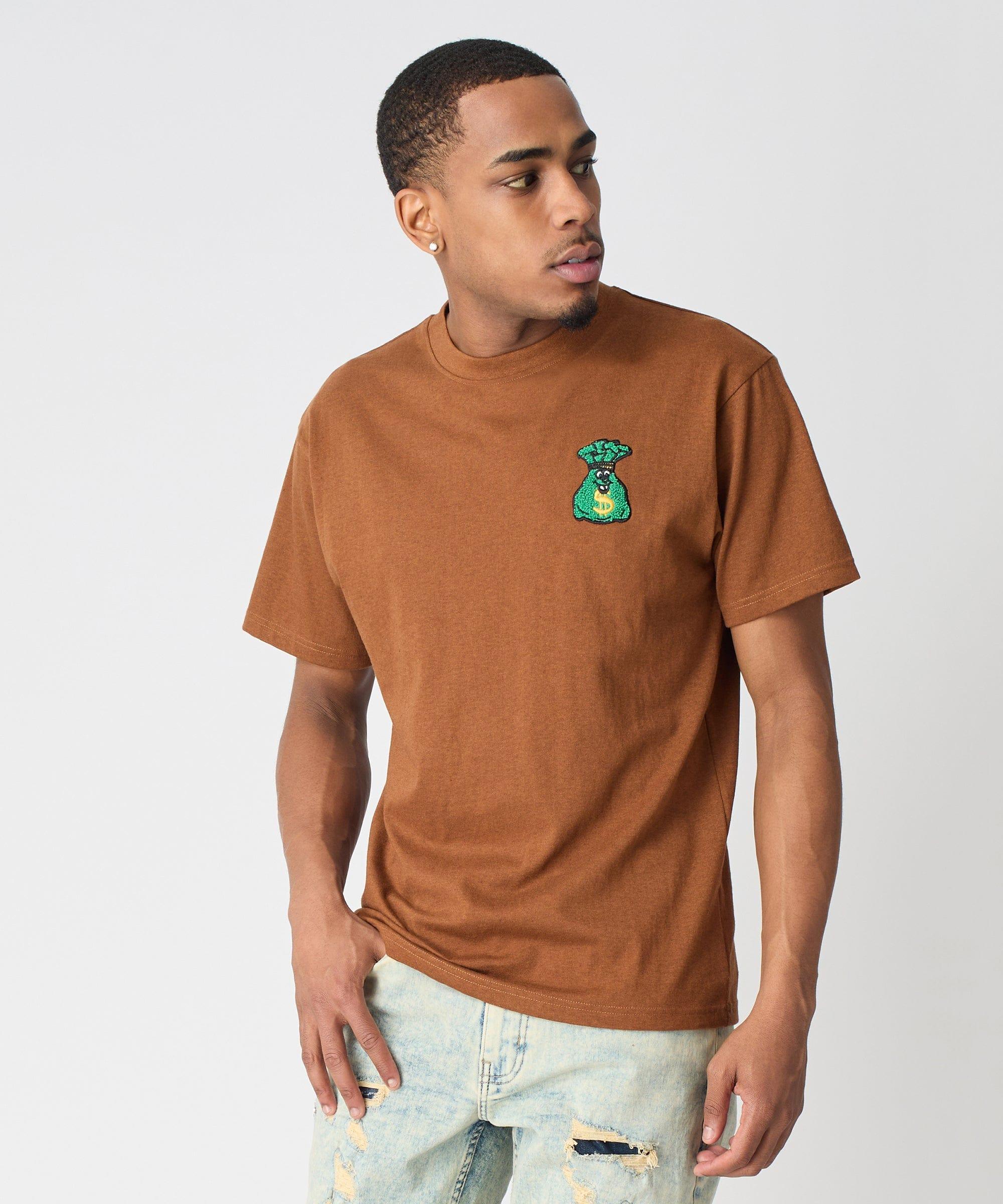 Money Bags Short Sleeve Tee - Khaki Product Image
