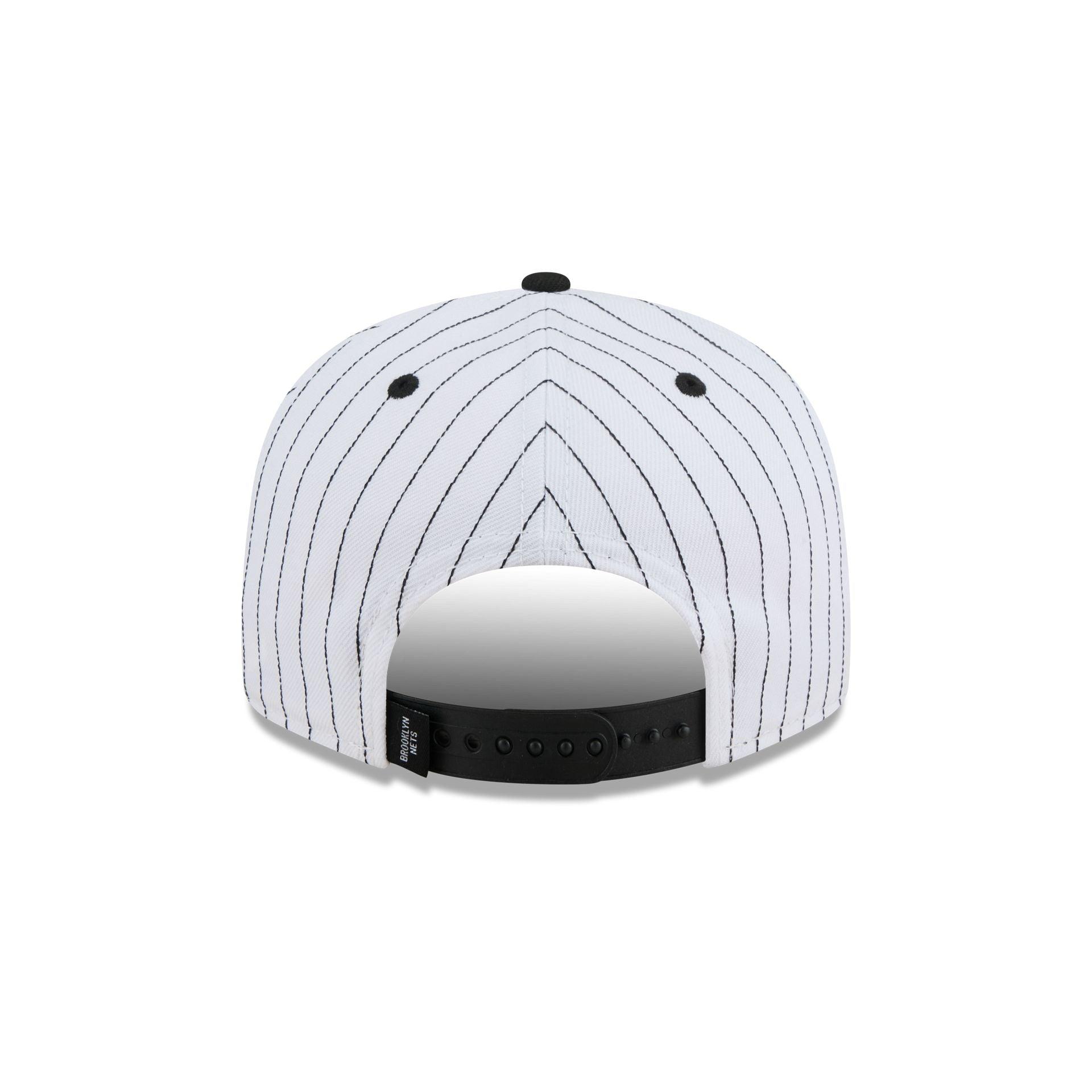 Brooklyn Nets Deceptor Pinstripe 9FIFTY Snapback Hat Male Product Image