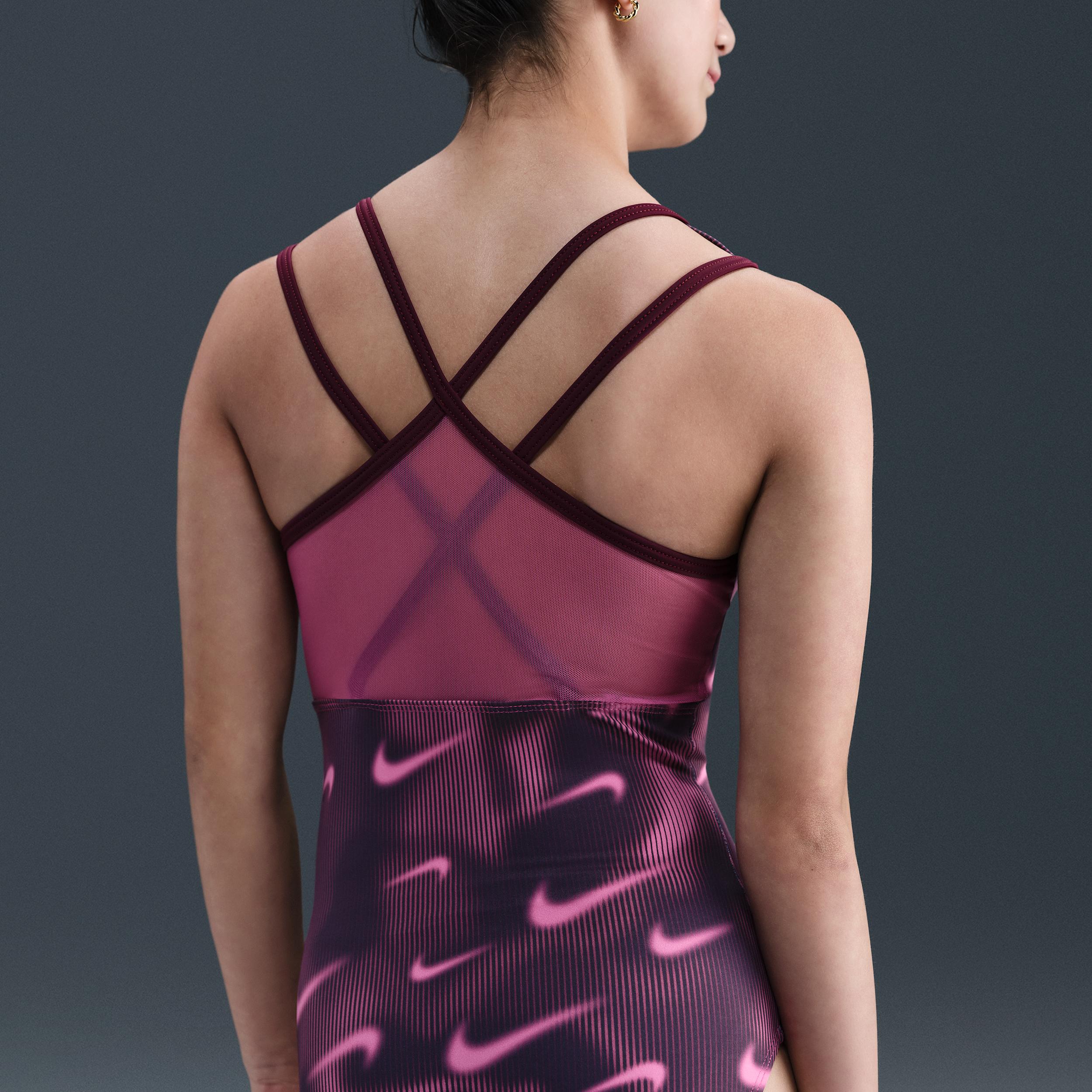 Nike Women's Gymnastics Nike Women's Smoky Swoosh Leotard Product Image