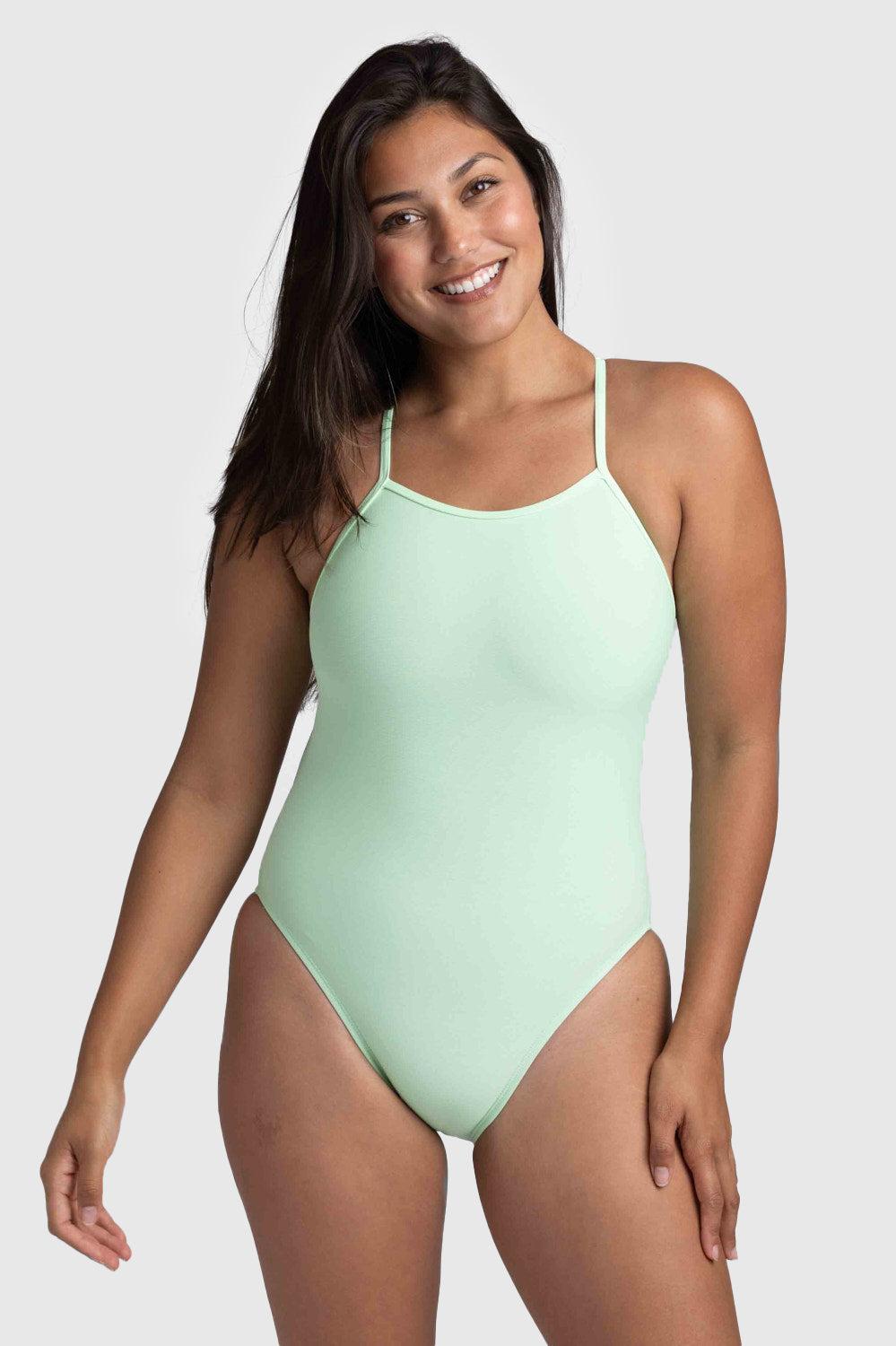 Jackson One Piece Swimsuit - Mint Female Product Image