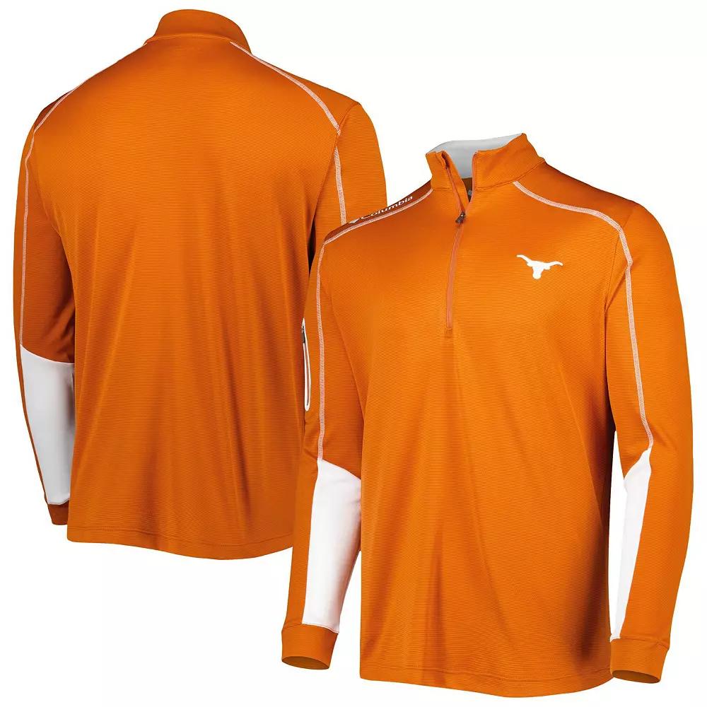 Men's Columbia Texas Orange Texas Longhorns Shotgun 2.0 Omni-Wick Quarter-Zip Jacket,  Product Image