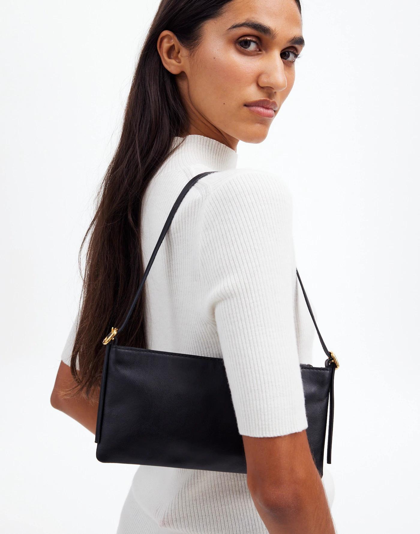 The Sculptural-Buckle Mini Shoulder Bag Product Image