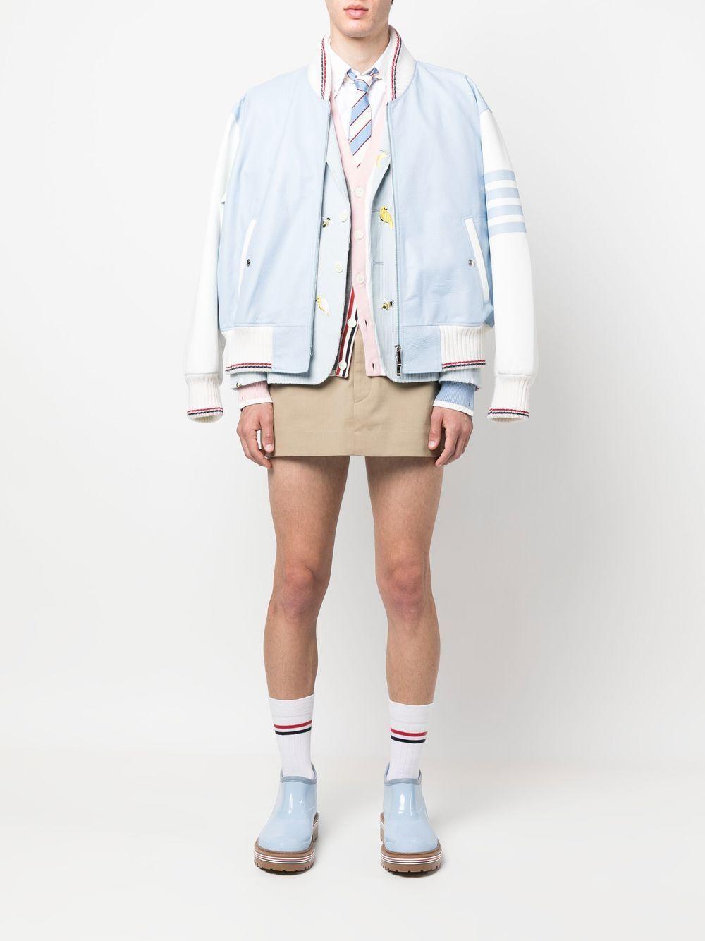 4 Bar Stripe bomber jacket Product Image