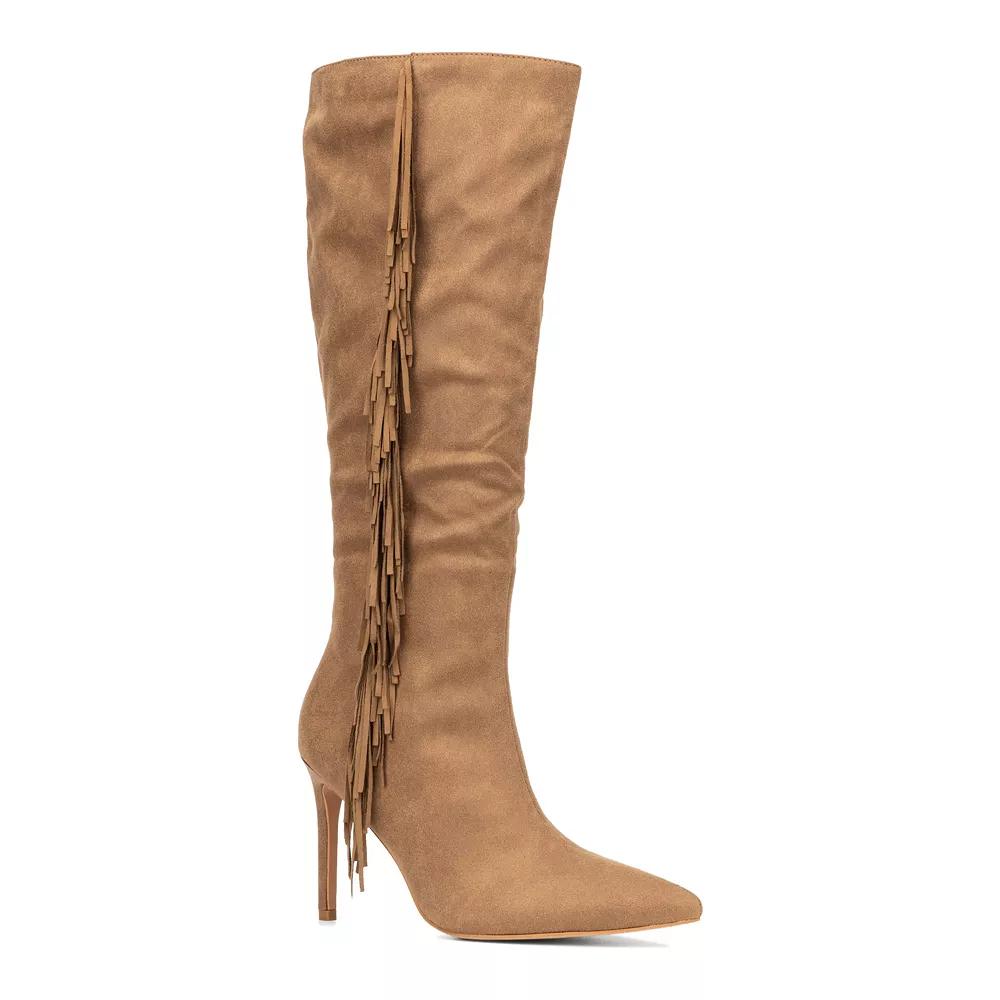 New York & Company Mazikeen Womens Thigh-High Boots Product Image