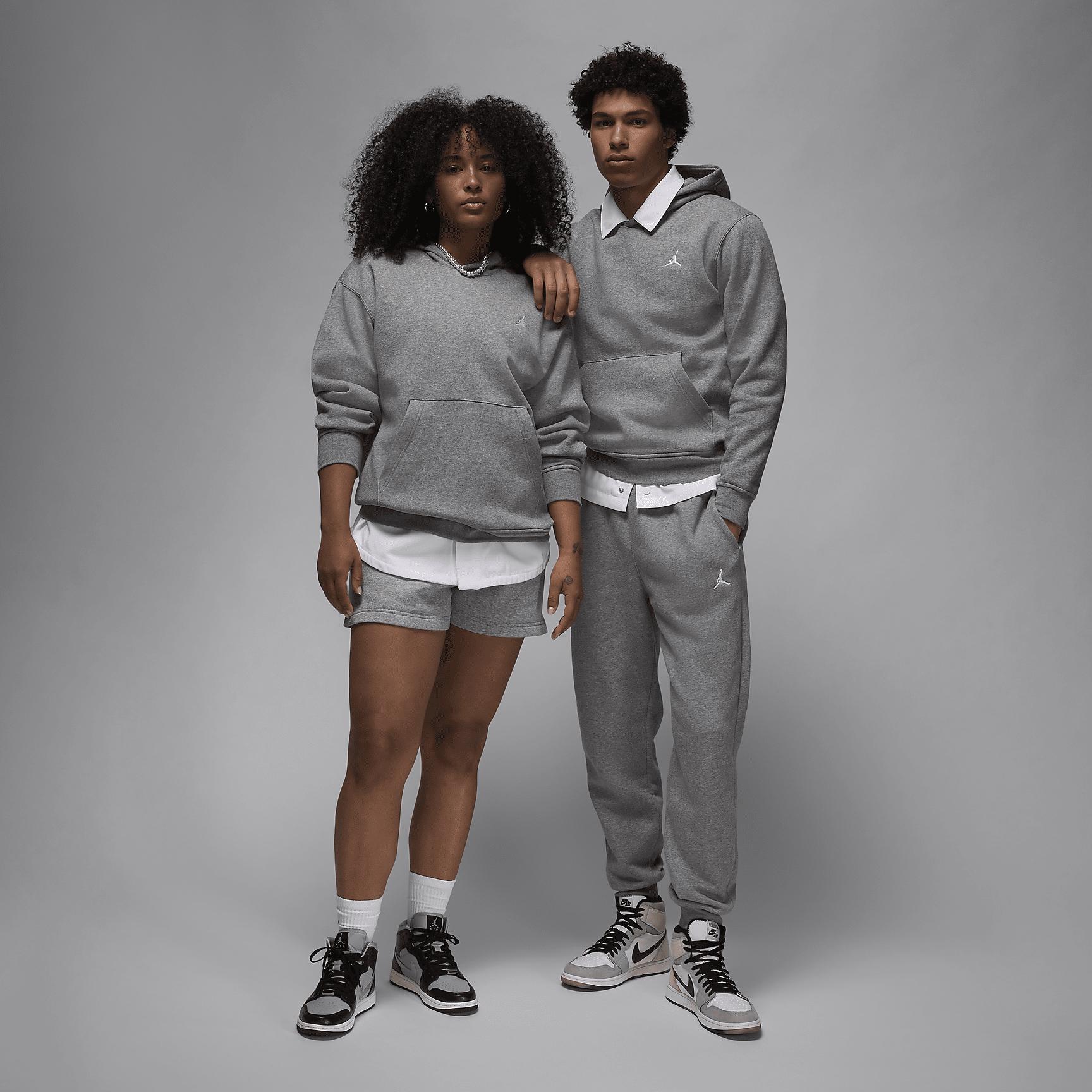 Mens Jordan Brooklyn Fleece Pullover Hoodie | FV7281-091 Product Image