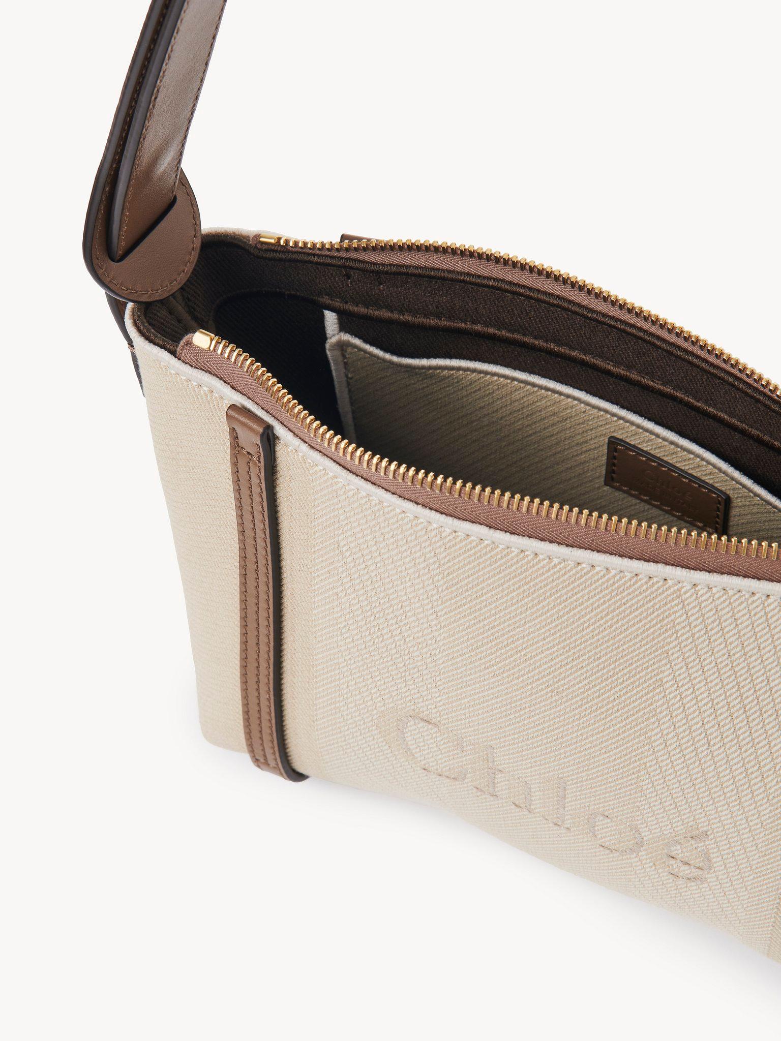 Chloé Carry shoulder bag in canvas Product Image