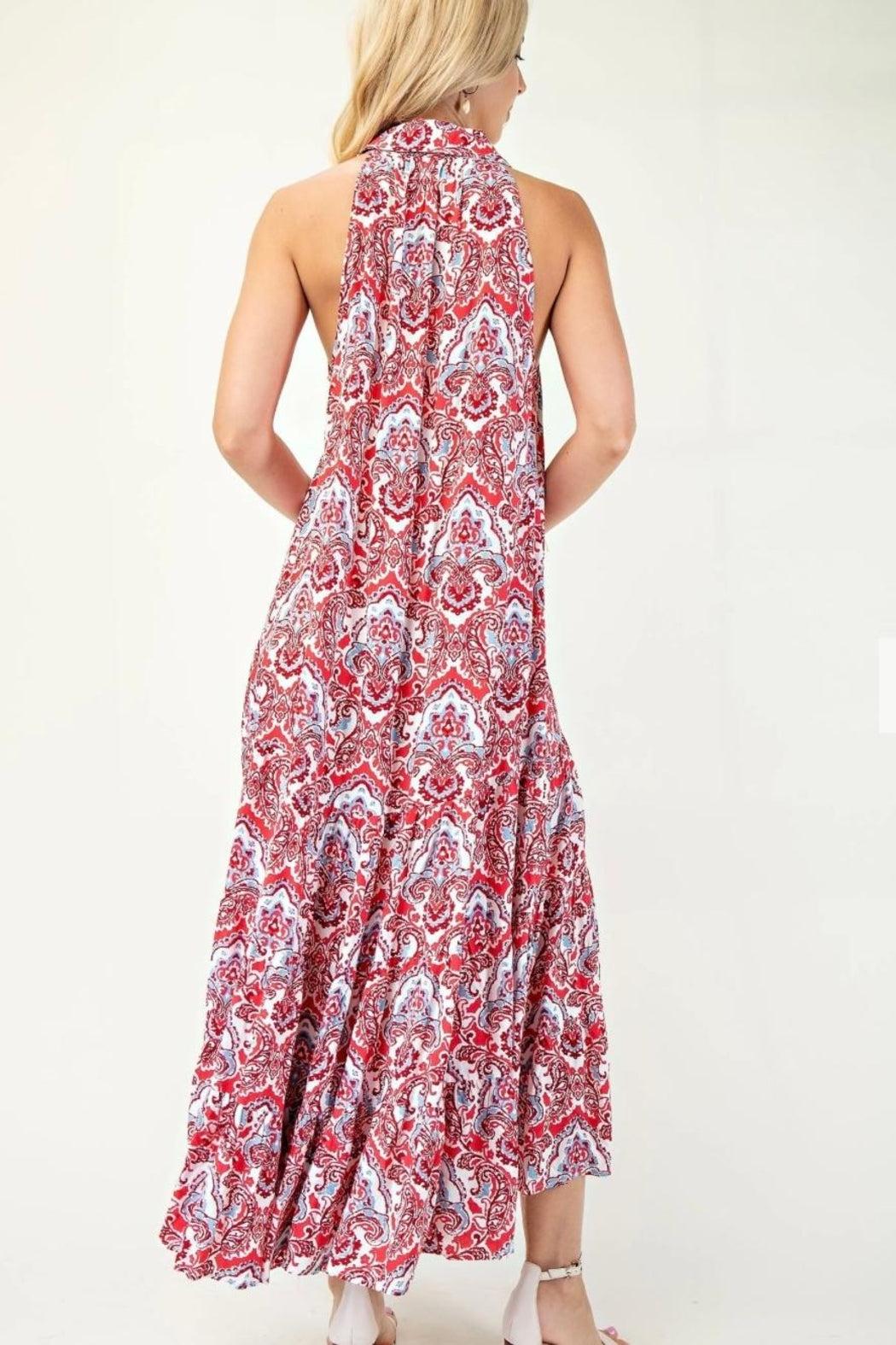 Dress, Sleeveless Collared Product Image