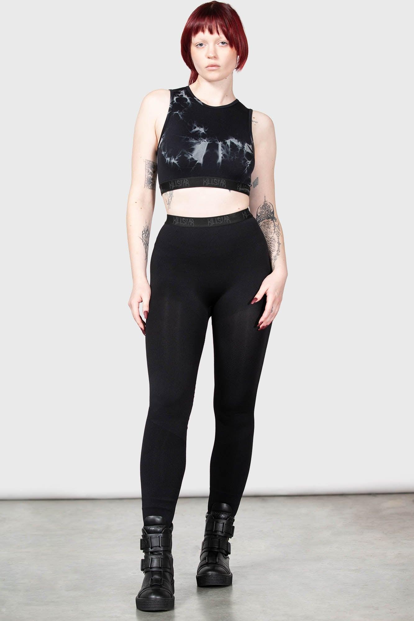 Vampyre Lunge Panelled Leggings - Resurrect Female Product Image