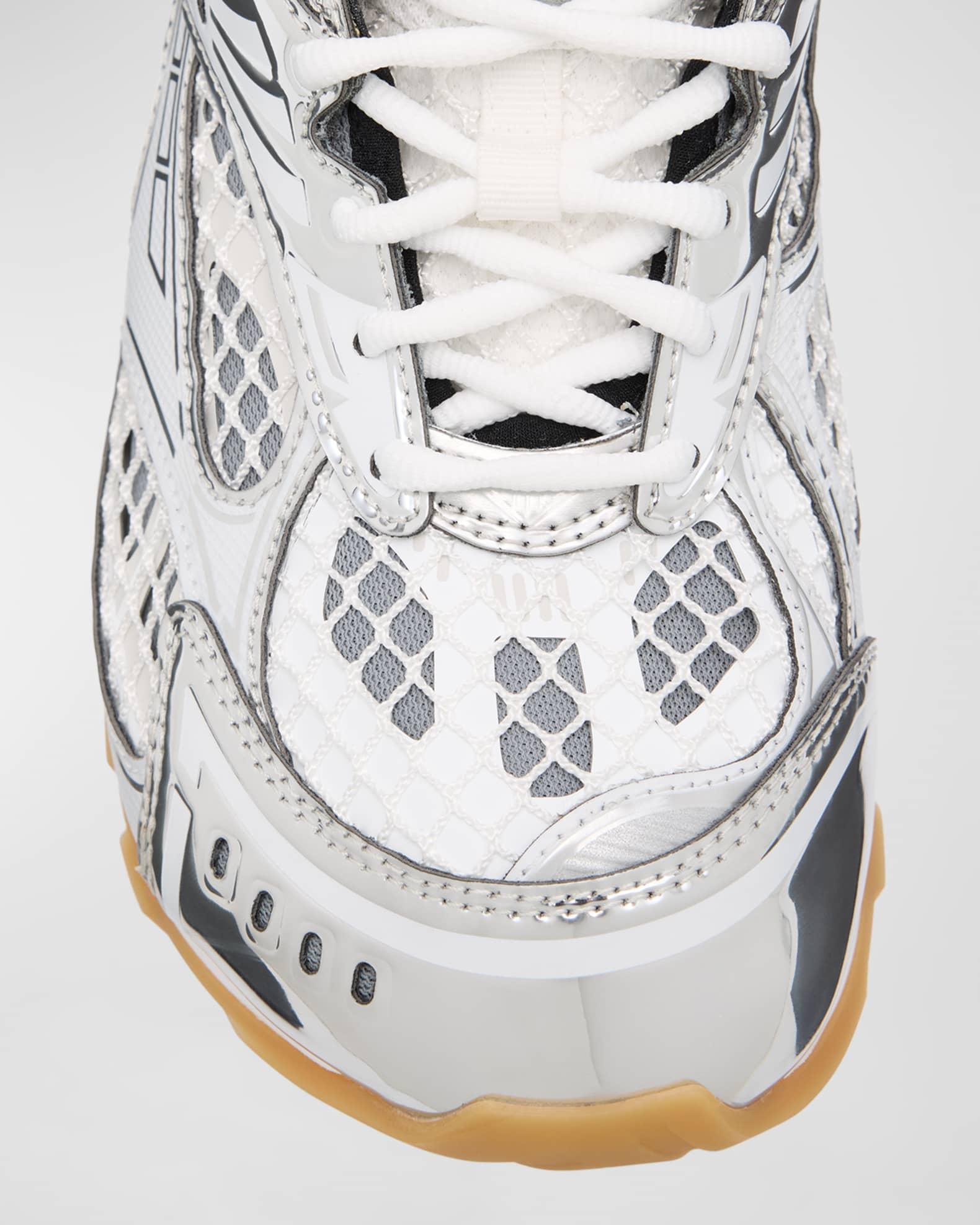 Orbit Metallic Net Runner Sneakers Product Image