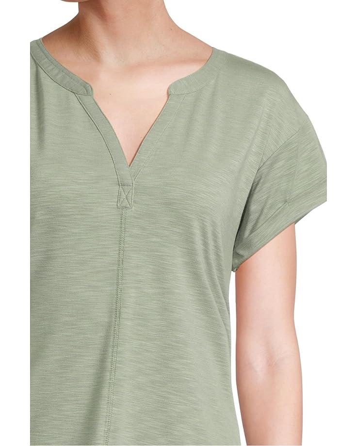 Soft Stretch Supima Tee Scoopneck Short-Sleeve Stripe Product Image