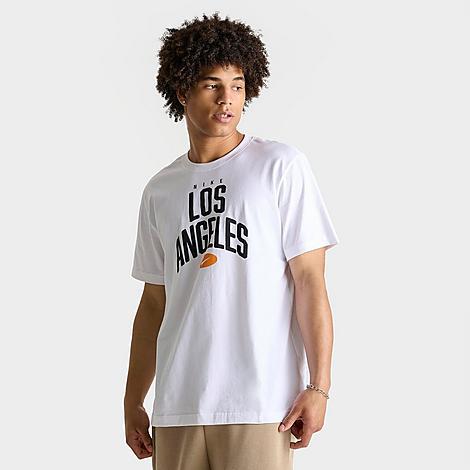 Nike Mens Nike City T-Shirt - Mens Black/White Product Image