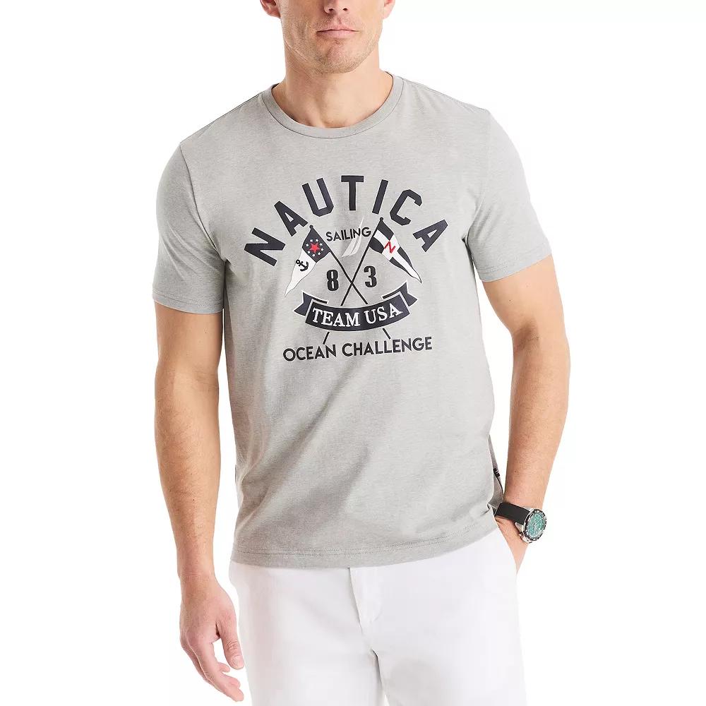Men's Nautica Graphic T-Shirt, Size: Small, Multi Usa Product Image