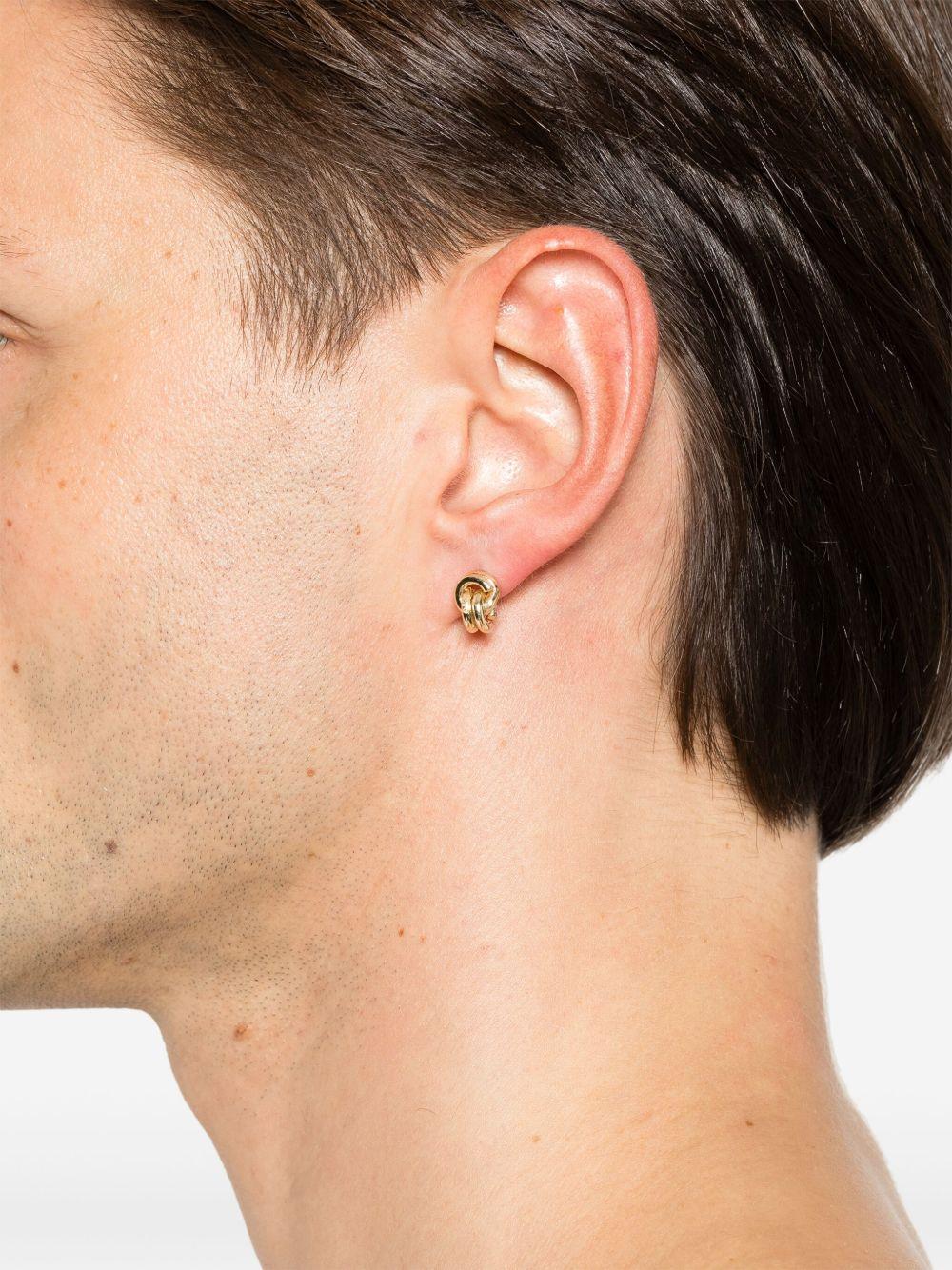 14K yellow gold single earring Product Image