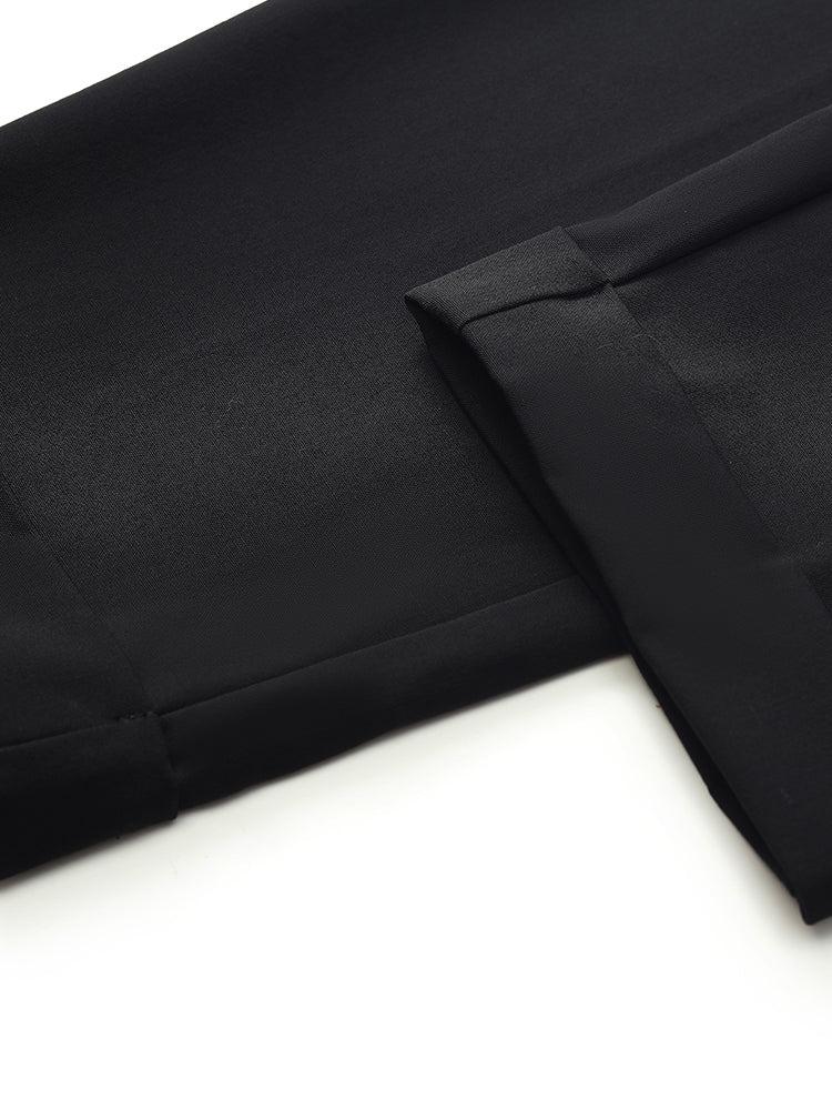 Machine Washable Wool Women Tapered Pants Product Image